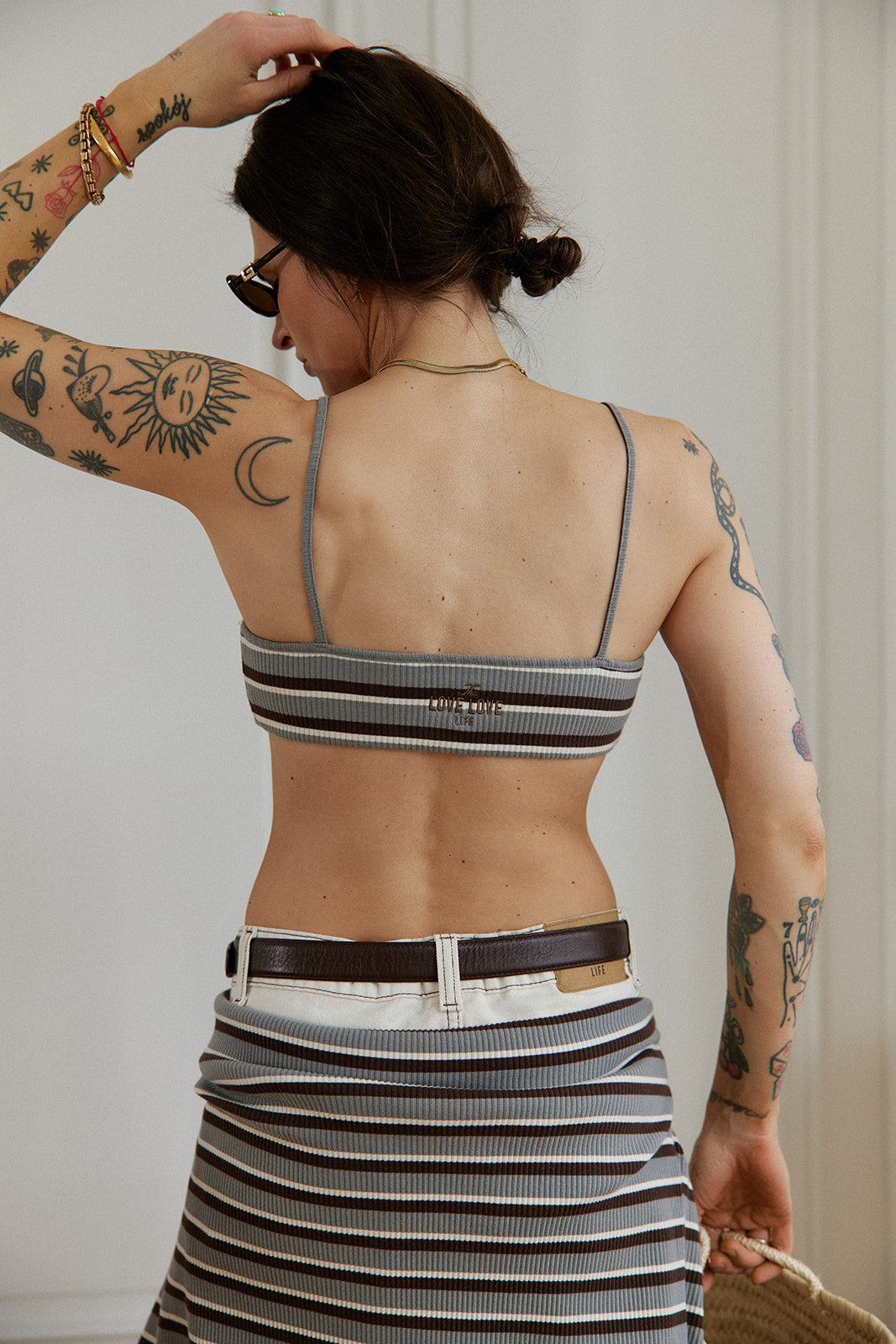 Stanik Tuluza Gray Stripes - 7