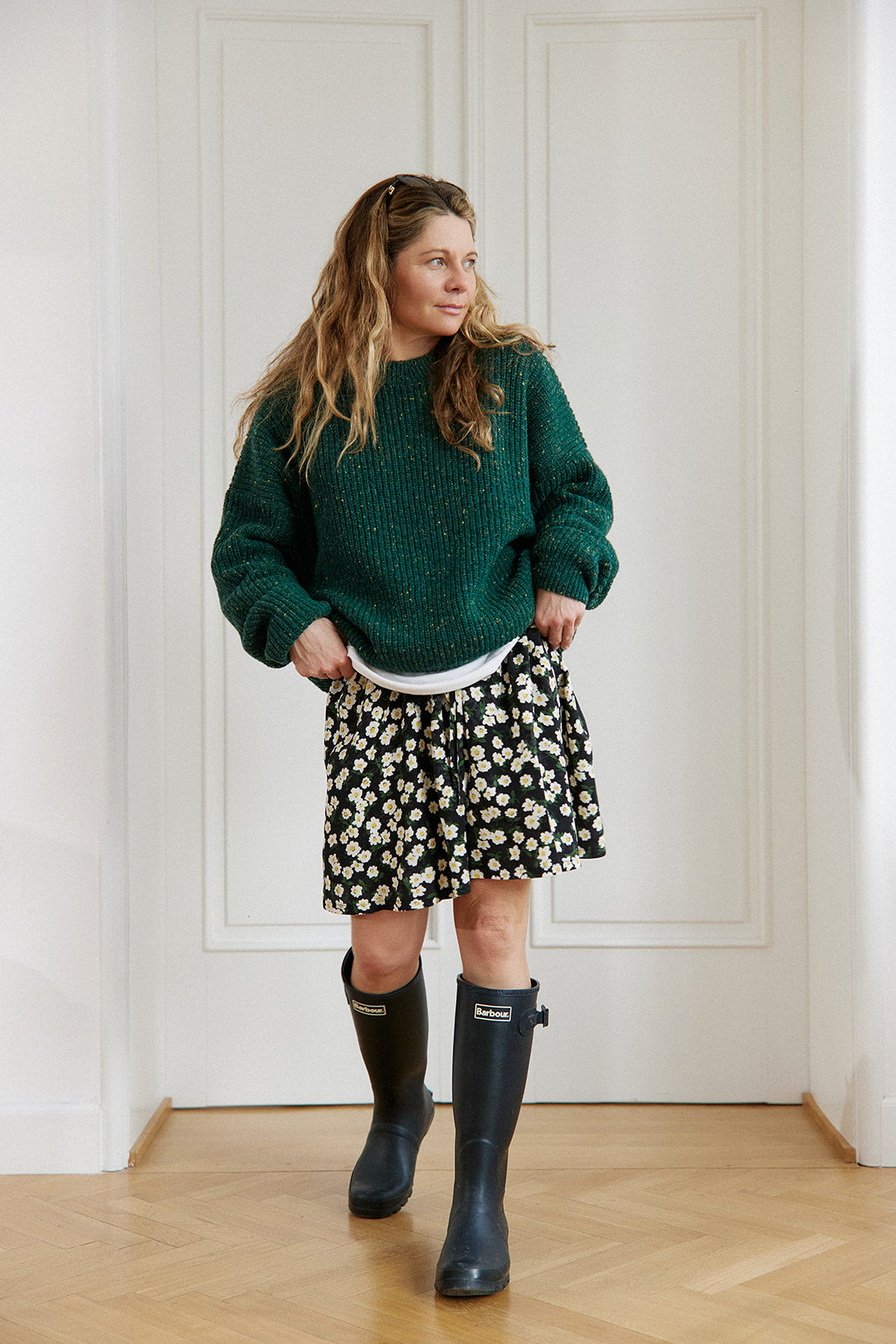 Spódnica Kate Daisy Black