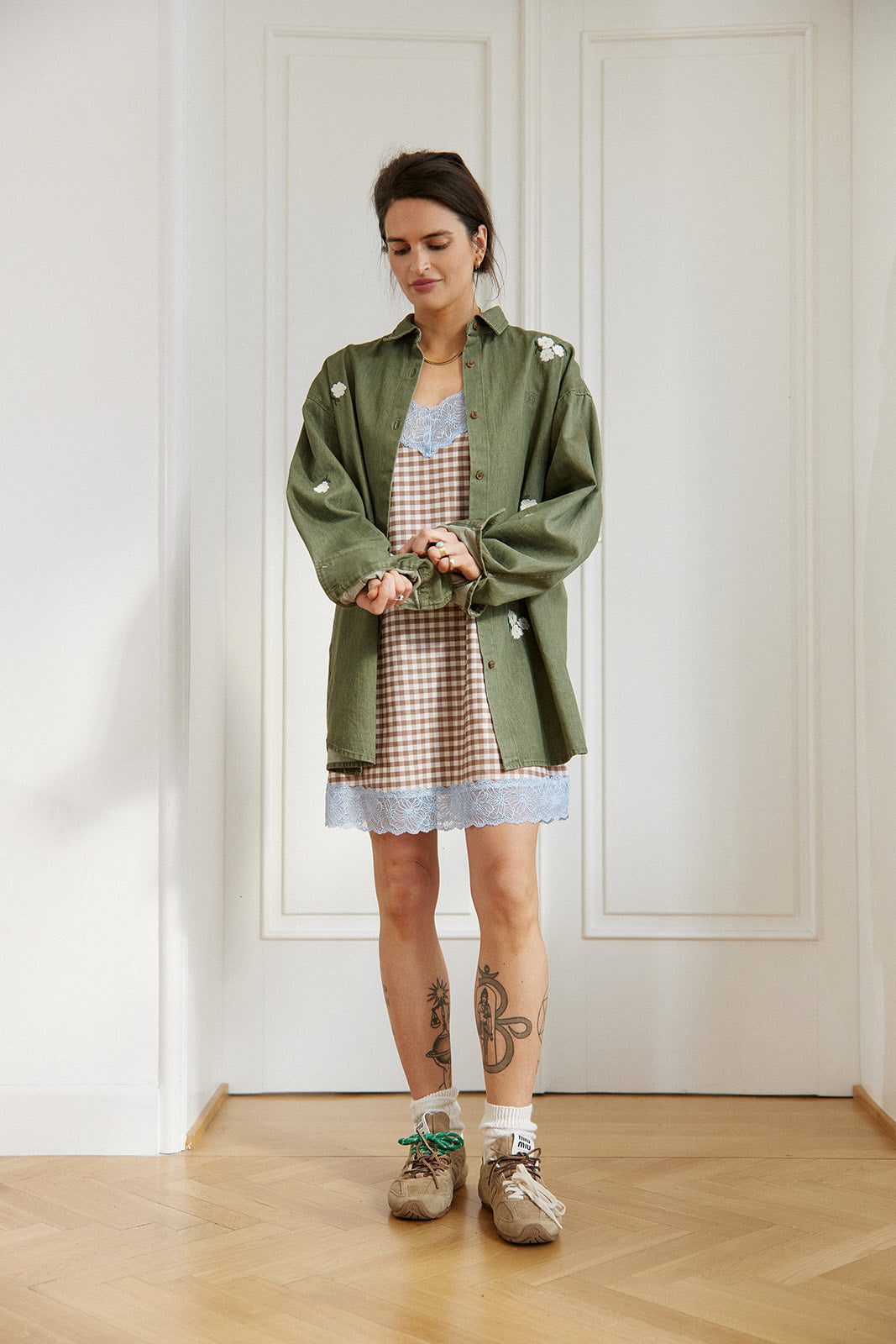 Shirt Chartes Green Meadow