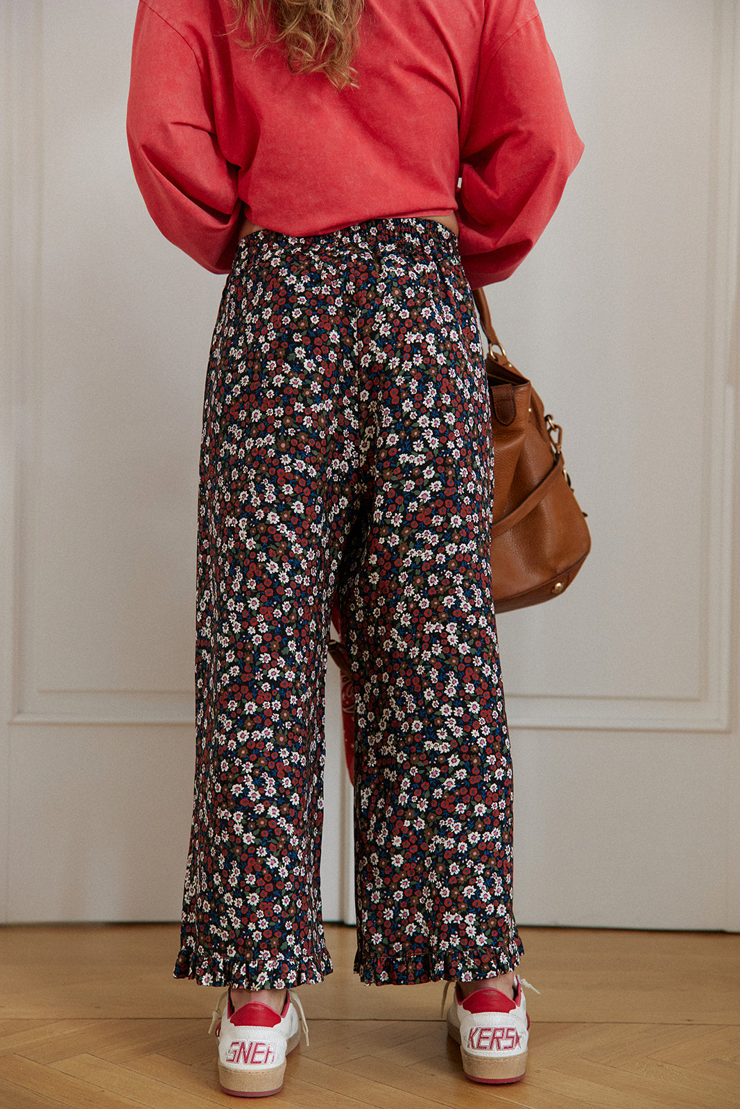 Spodnie Capri Wildflower Black - 13
