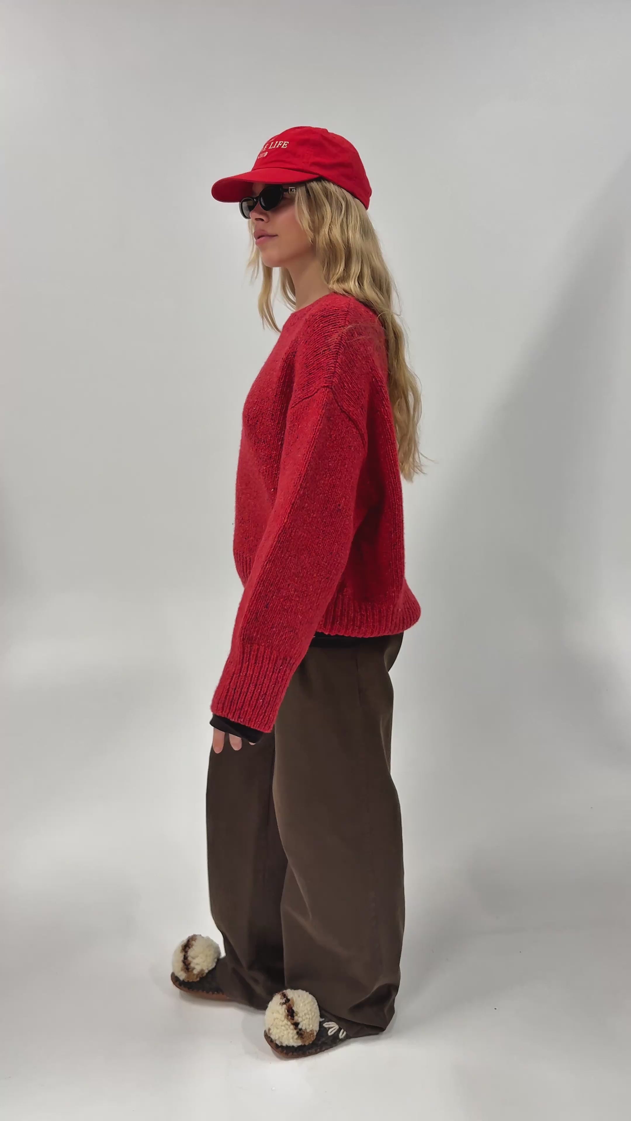 Sweter Cloud Red - 3