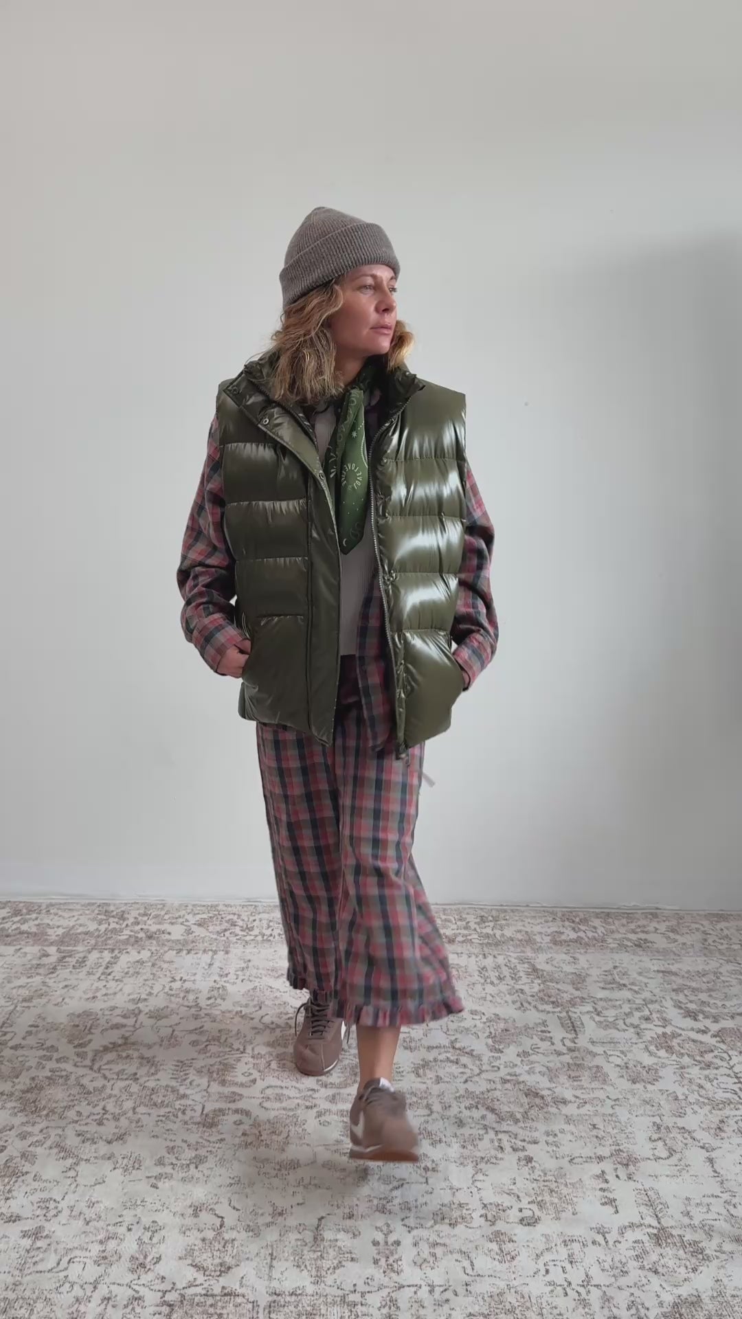 Hose Capri Summer Plaid x LARA - 16