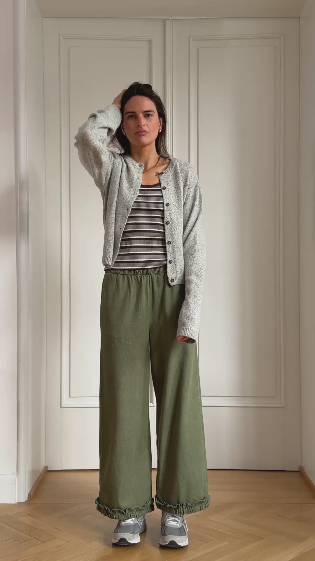 Cardigan Queens Light Gray - 4