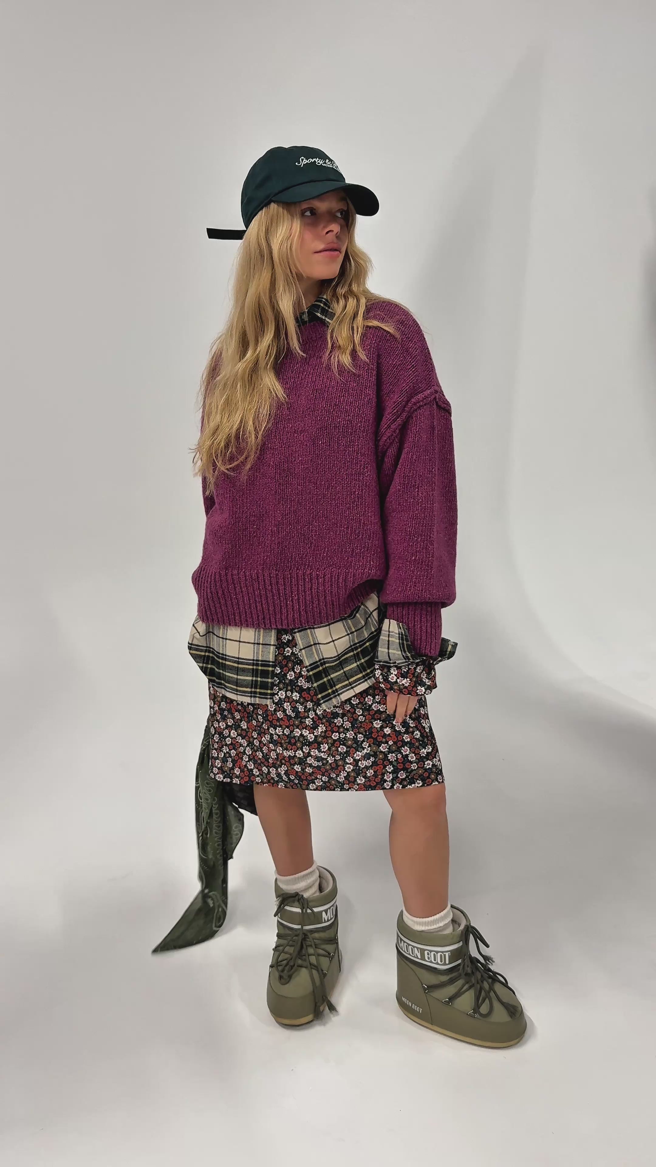 Sweter Sunshine Beetroot - 3