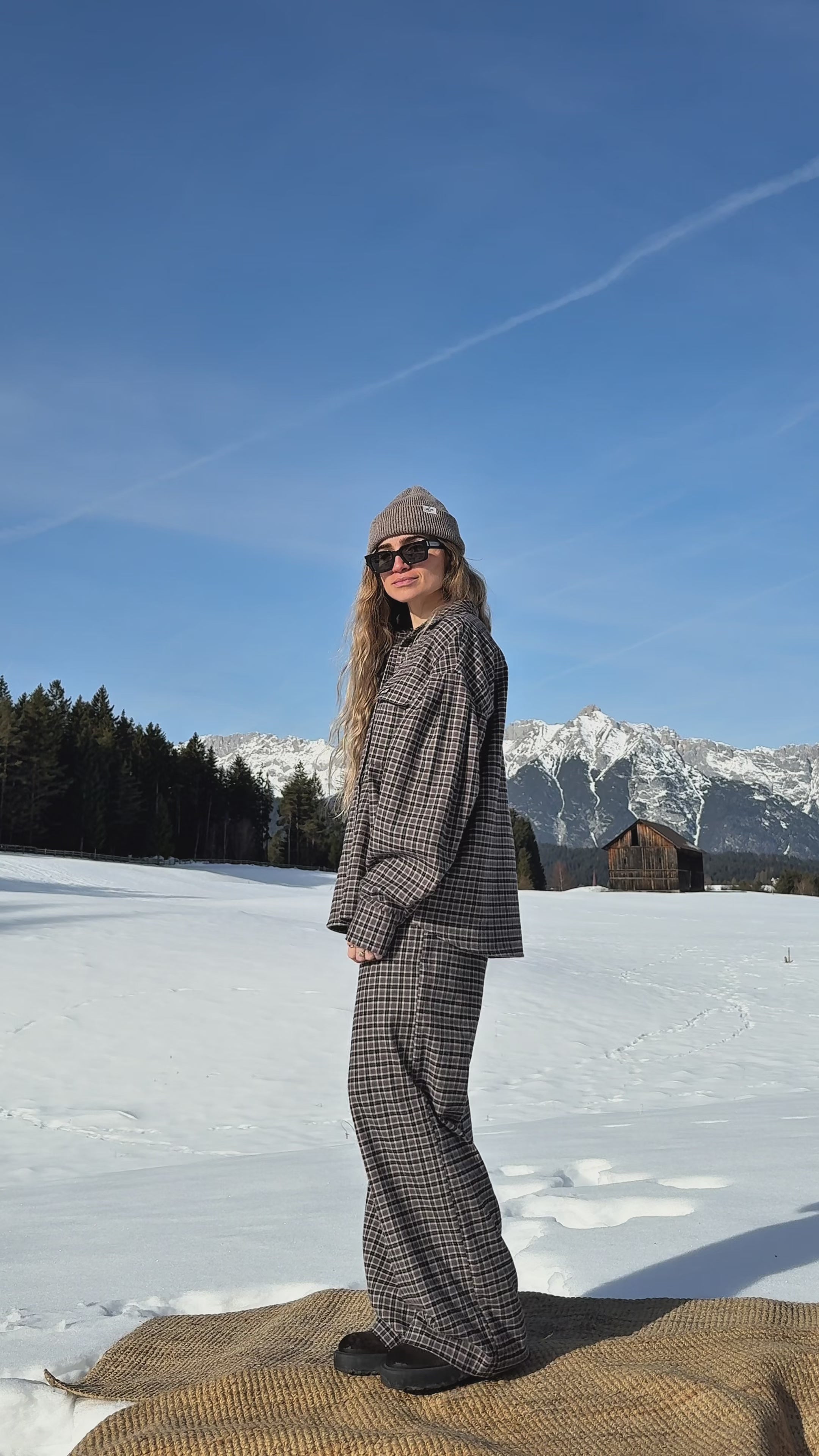 Roberta Blue Plaid Shirt - 5