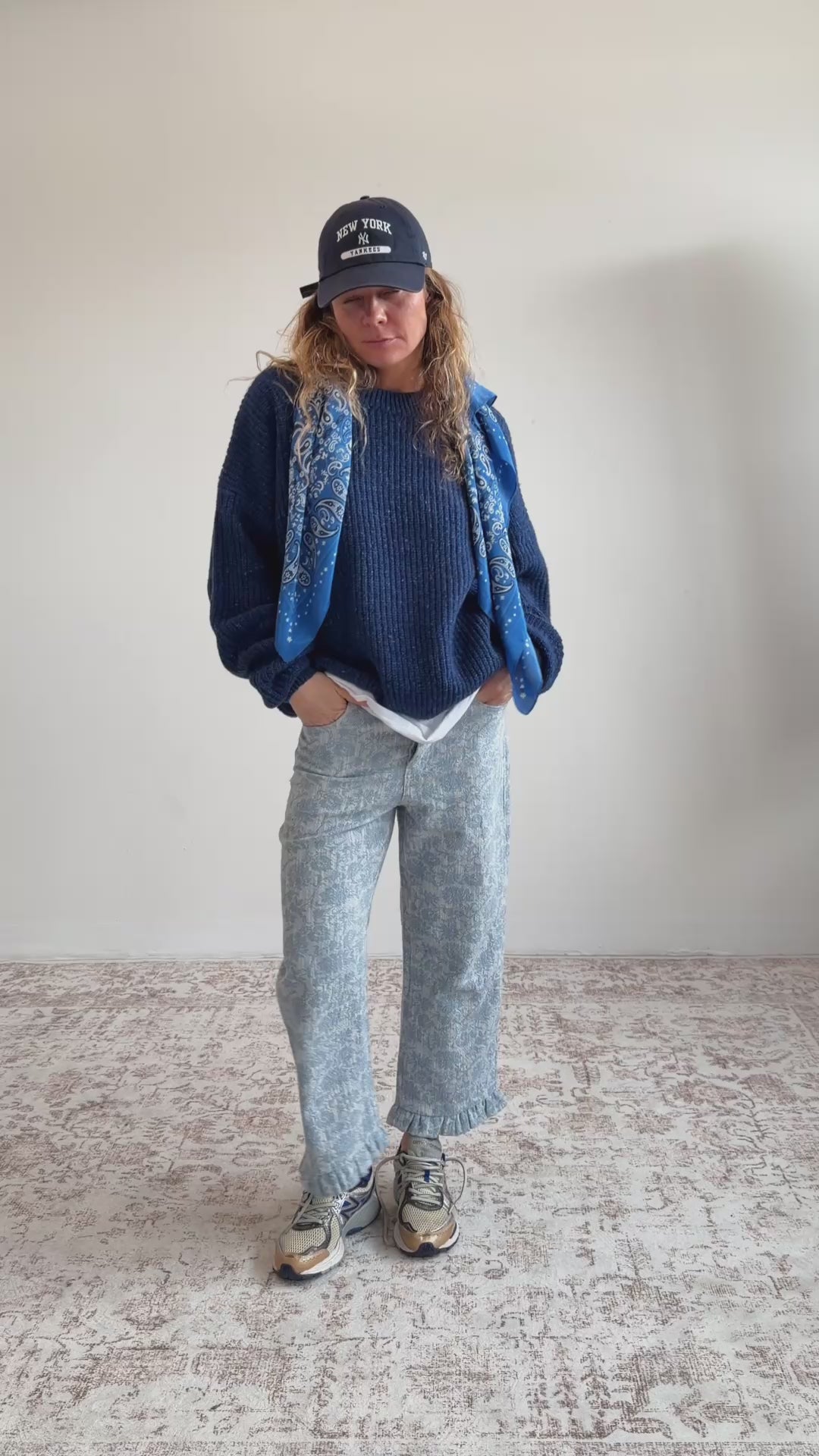 Sweter Casa Deep Blue - 15