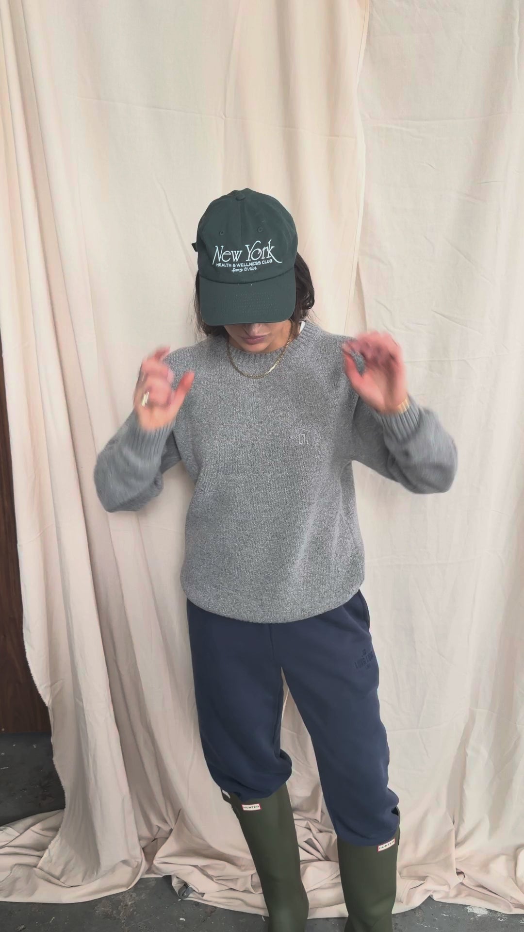Sweter University Gray - 3