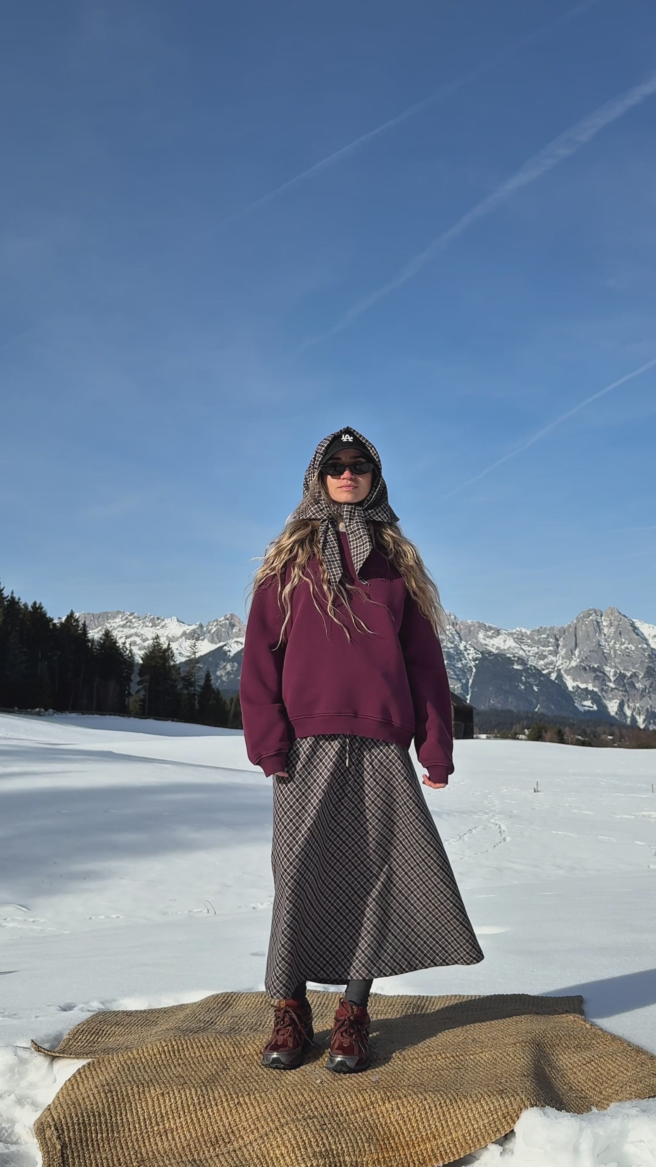 Bleik blauer Karorock - 4