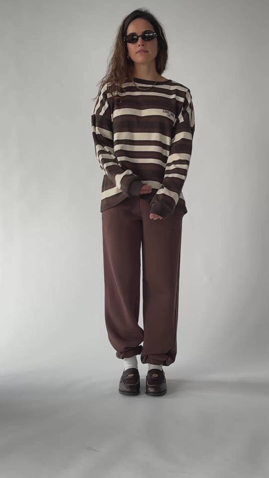 Longsleeve Niagara Brown Stripes - 4