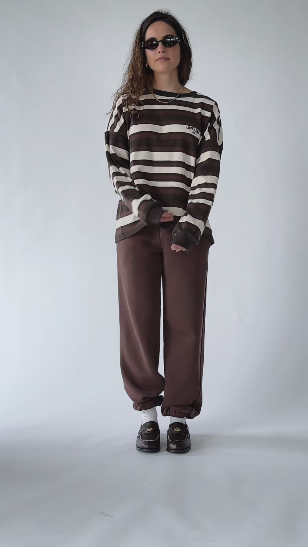 Лонгслів Niagara Brown Stripes - 3