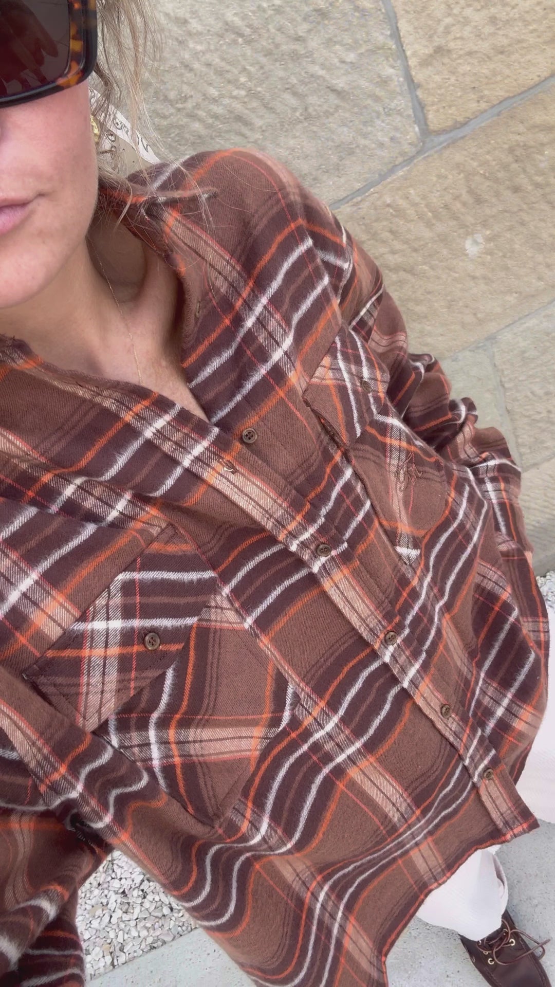 Koszula Kylie Brown Plaid