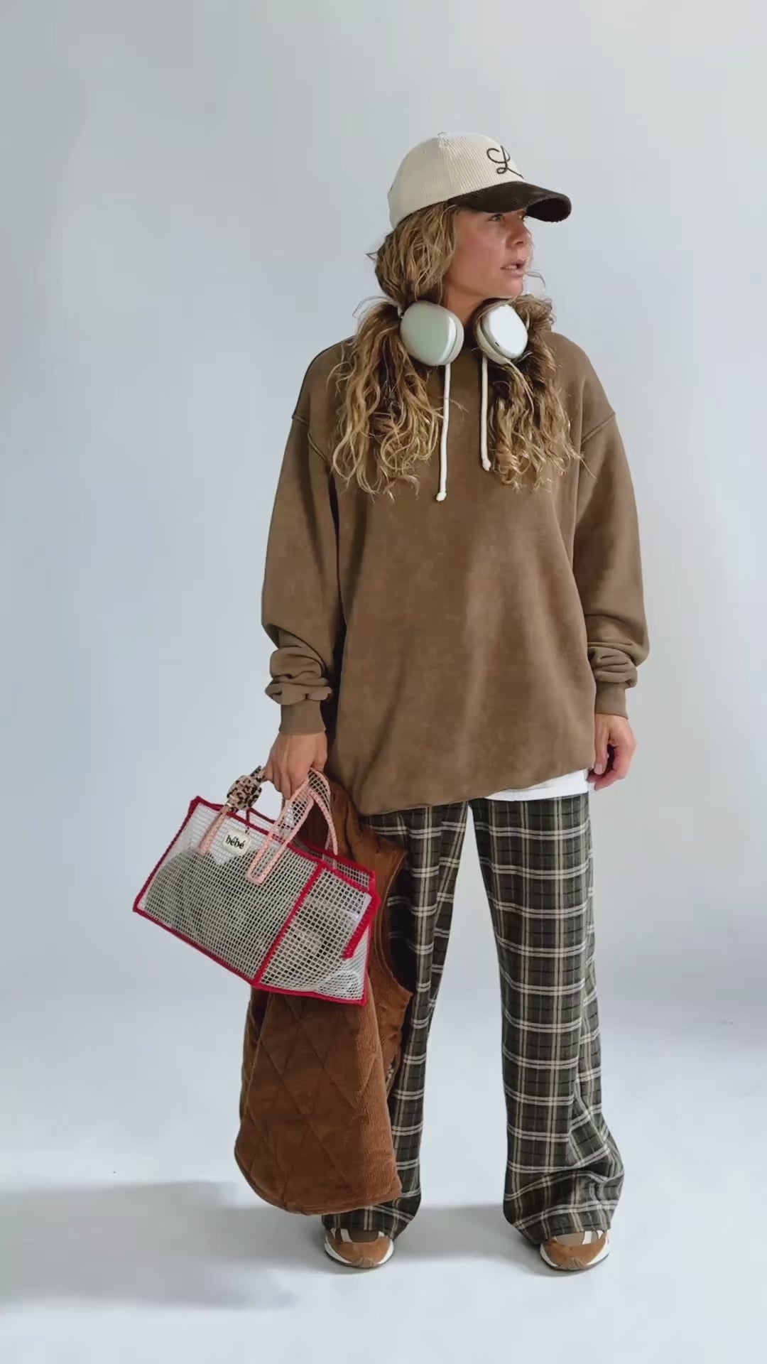 Spodnie Fall Khaki Plaid - 6