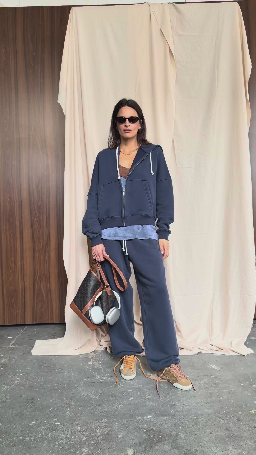 Spodnie Banu Love Navy - 3