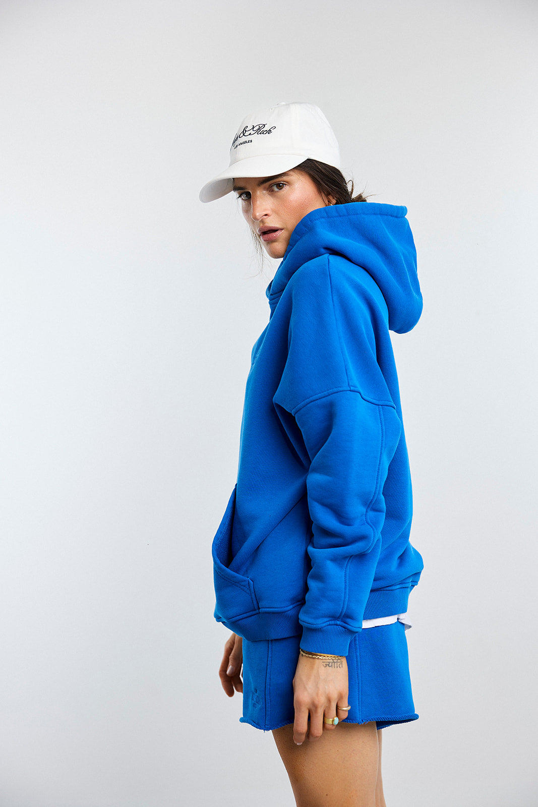 Kapuzenpulli LONG RPA Cobalt - 8