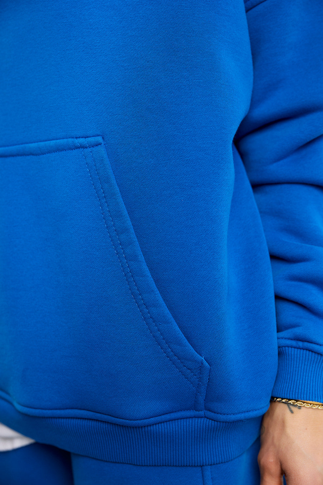 Kapuzenpulli LONG RPA Cobalt - 13