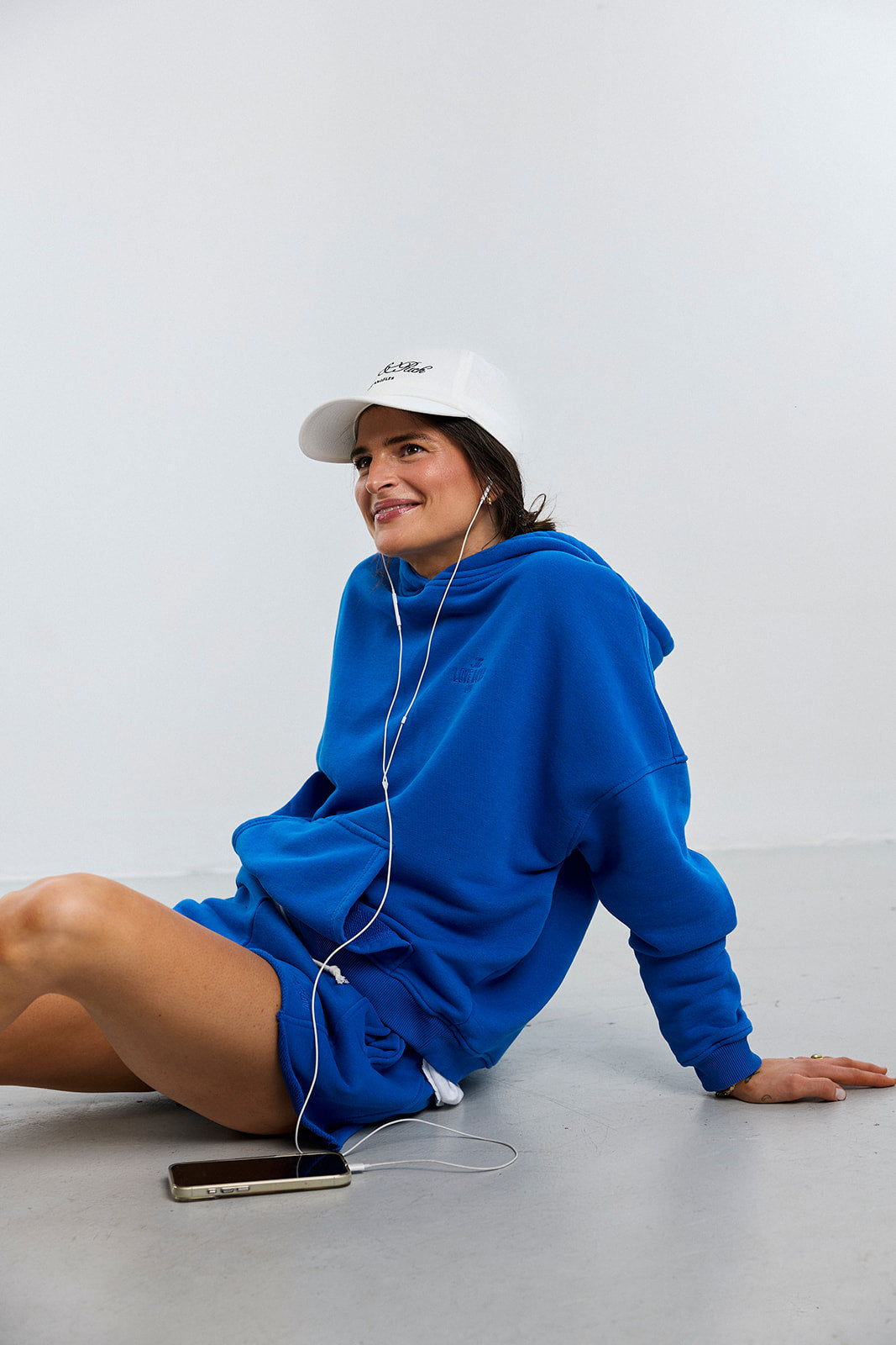 Kapuzenpulli LONG RPA Cobalt - 14