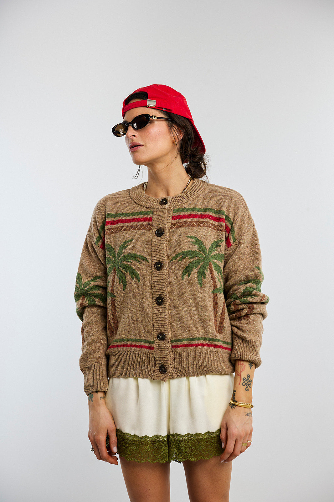 Strickjacke Palm Summer