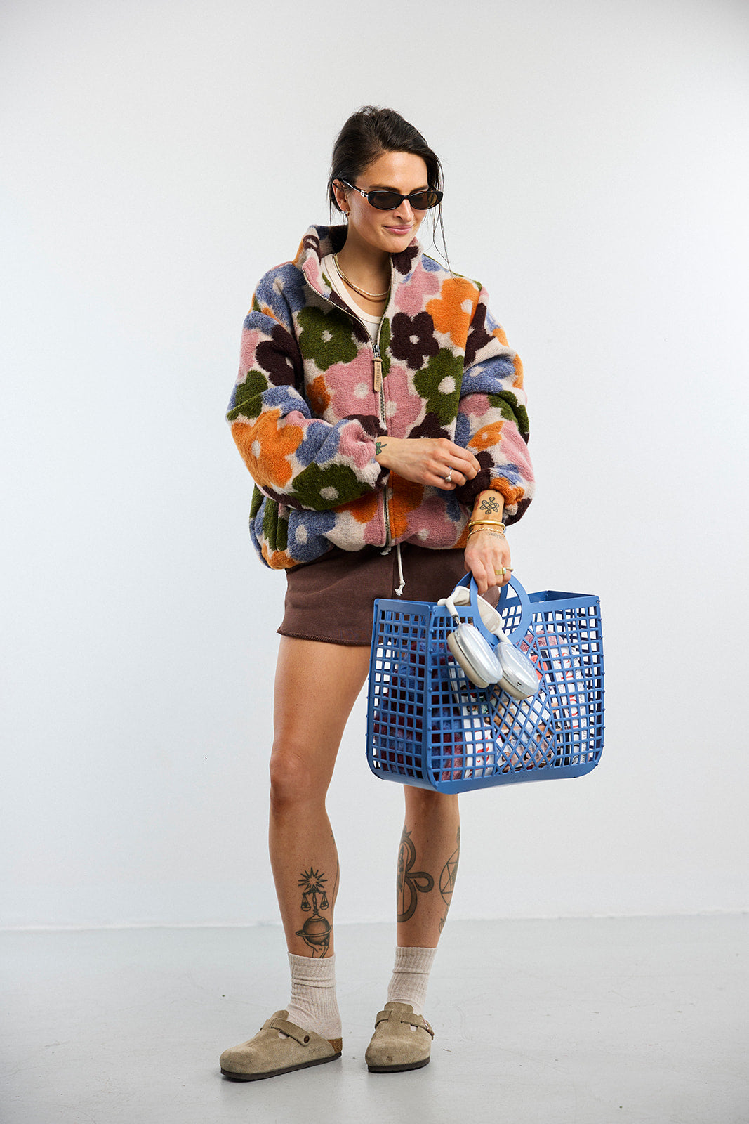 Bluza Arty Flowers Multicolor - 5