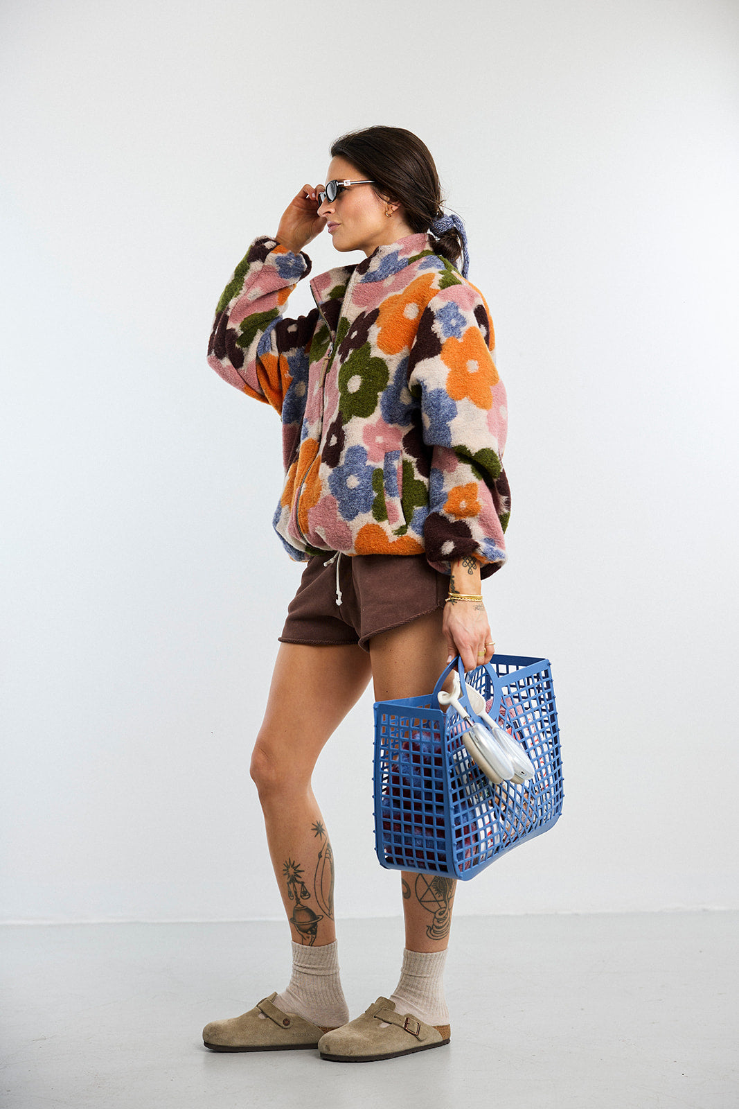 Bluza Arty Flowers Multicolor - 9