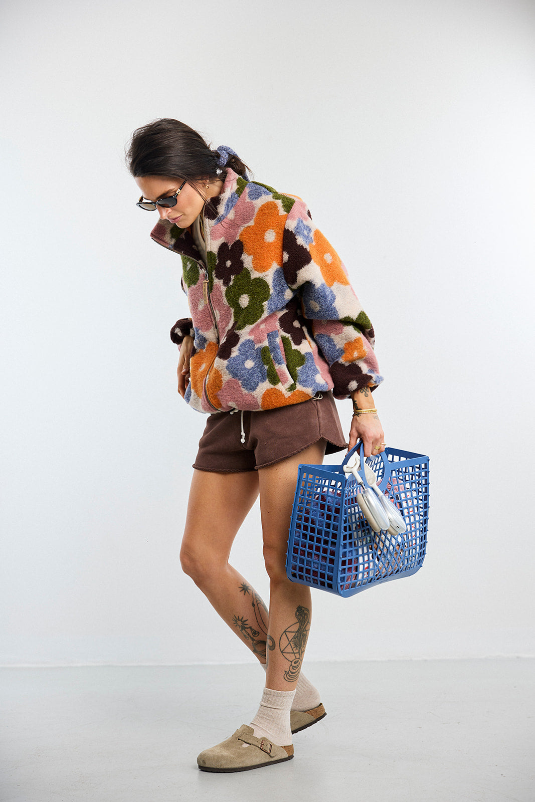 Bluza Arty Flowers Multicolor - 10
