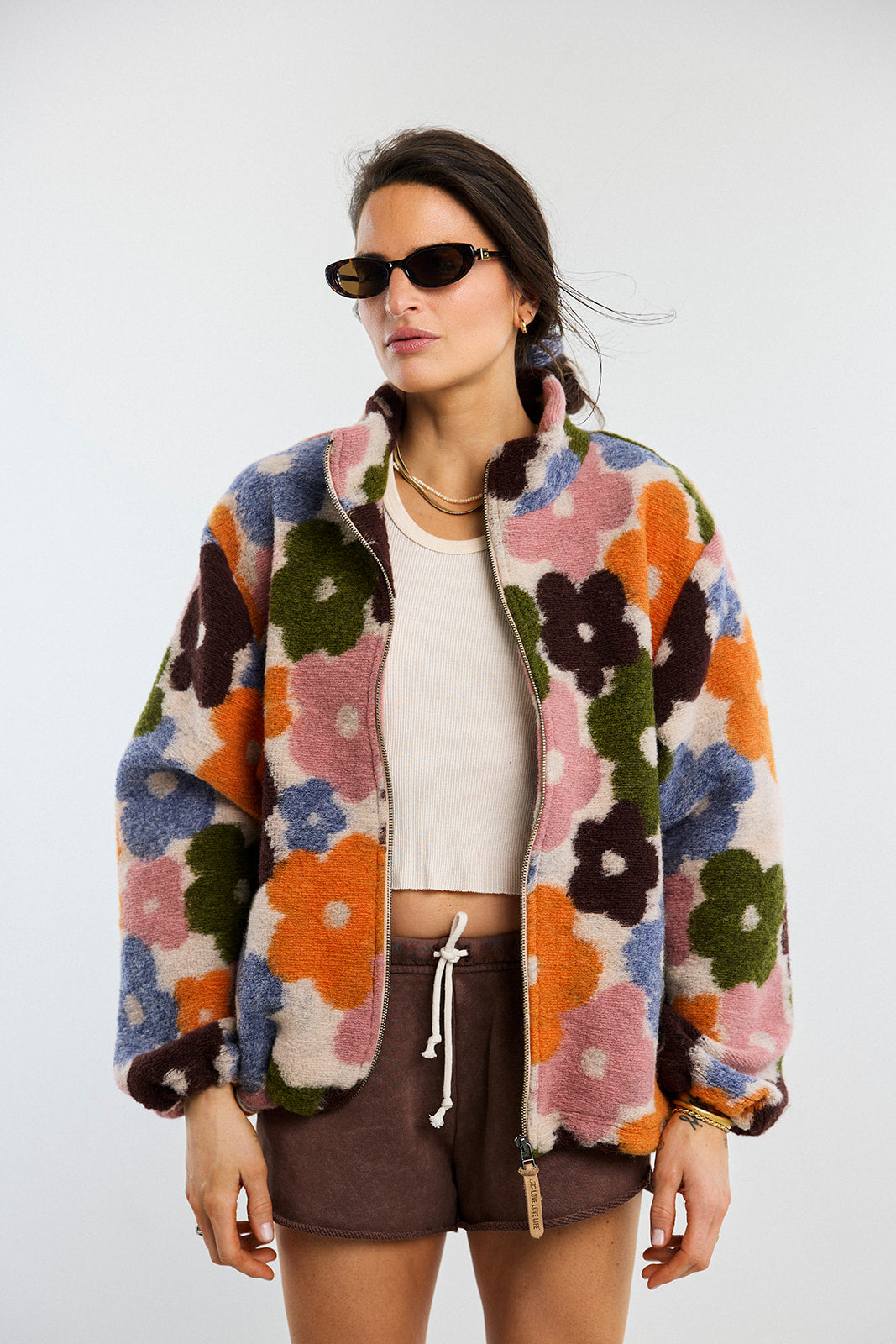 Bluza Arty Flowers Multicolor - 8