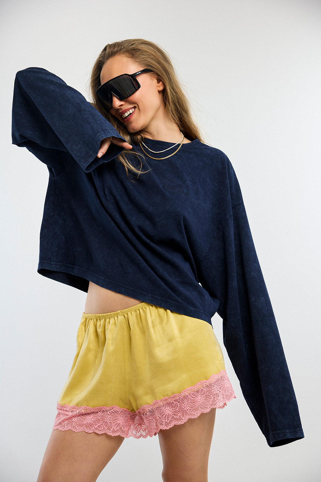 Spodenki Dola Yellow/Pink