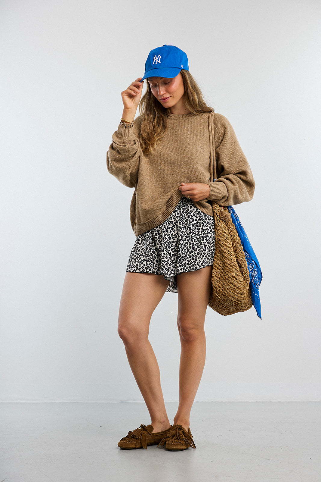 Shorts Jade Petit Flowers Cream - 12