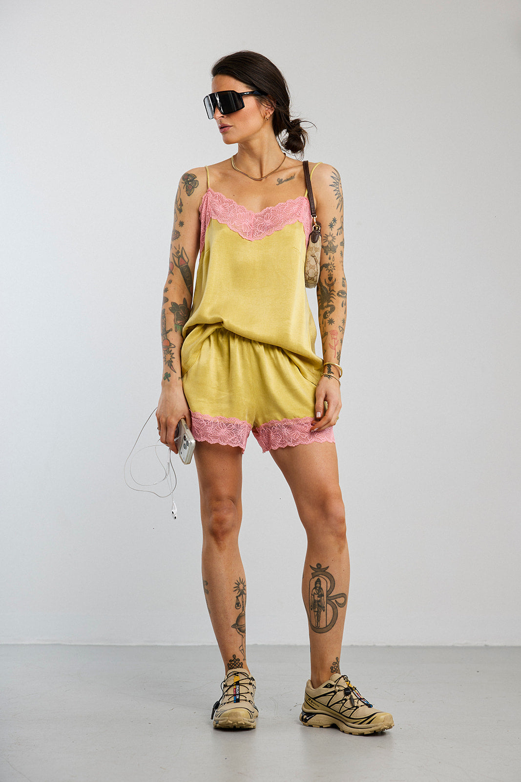 Top Ulla Yellow/Pink - 2