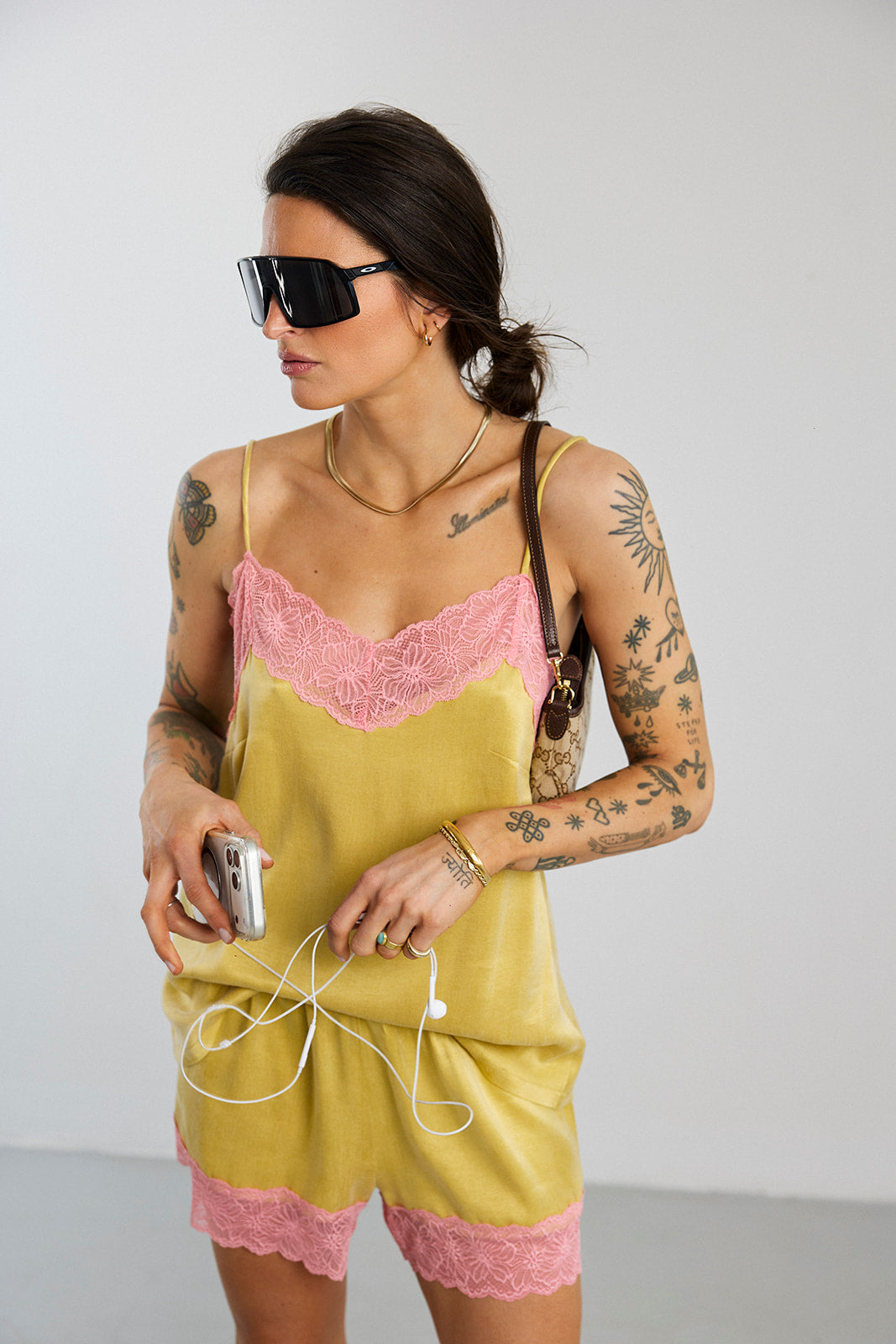 Top Ulla Yellow/Pink - 10