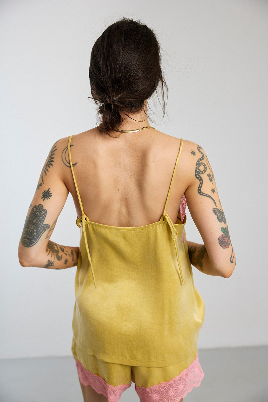 Top Ulla Yellow/Pink - 11