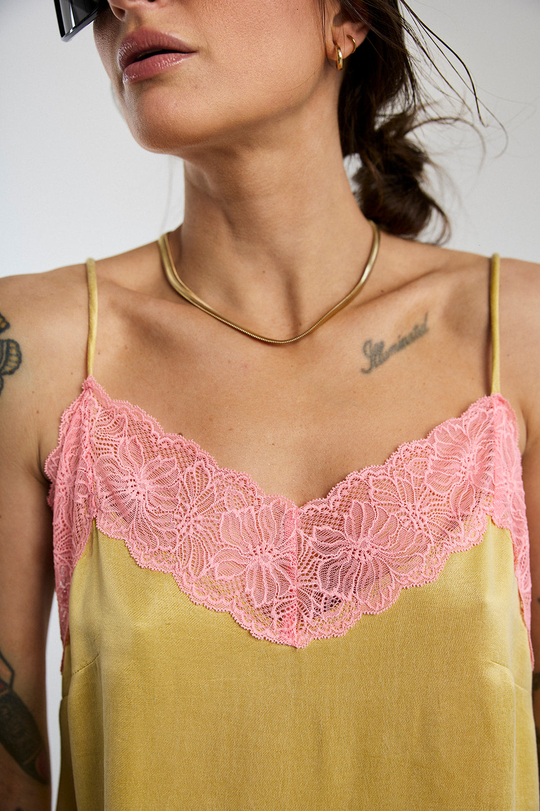 Top Ulla Yellow/Pink - 15
