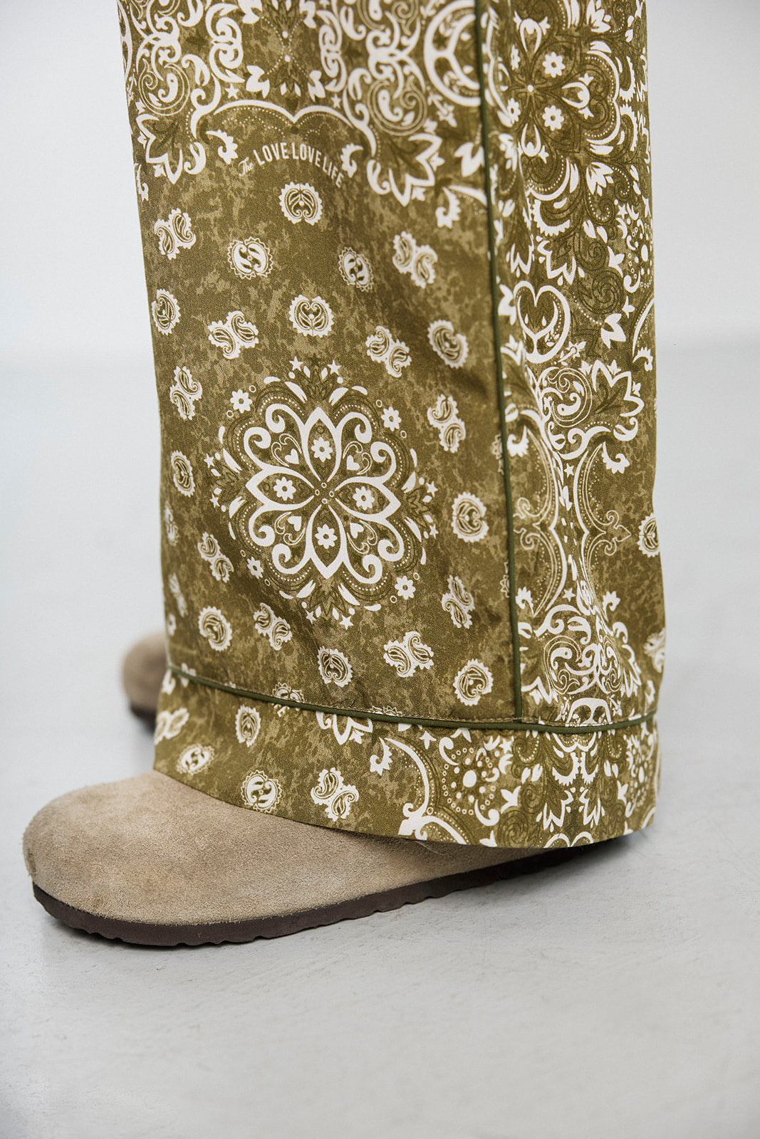 Spodnie Fall Dream Paisley Olive - 7