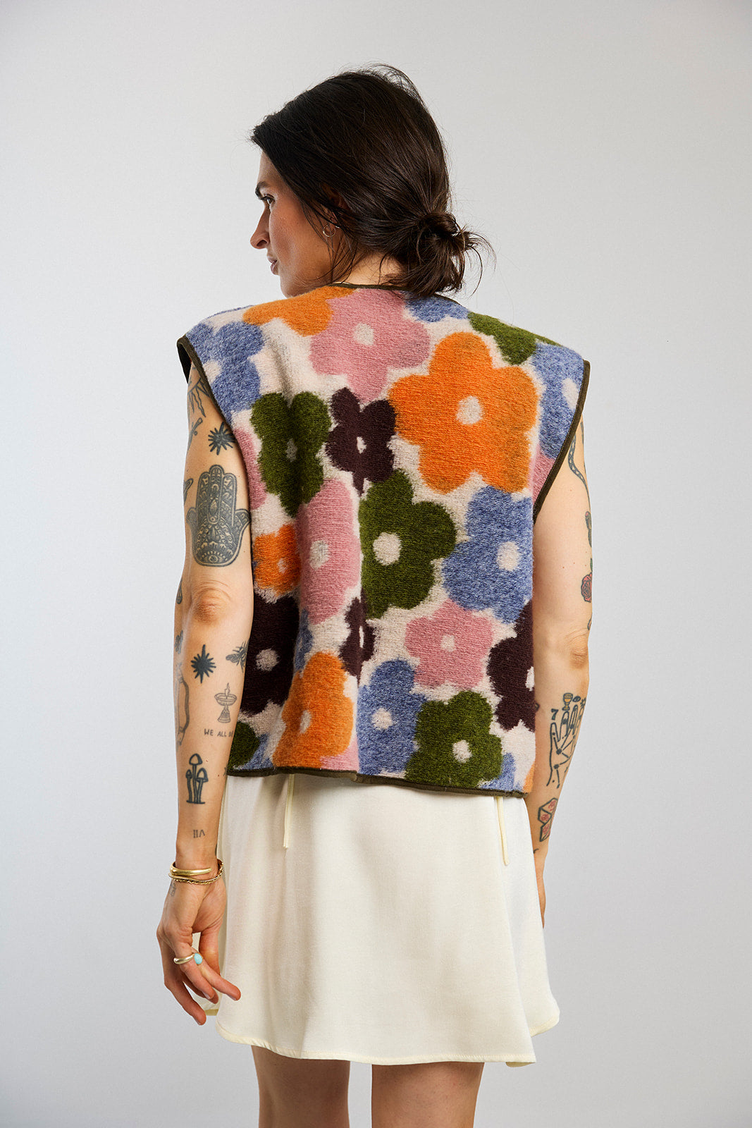 Weste Terra Flowers Multicolor - 3