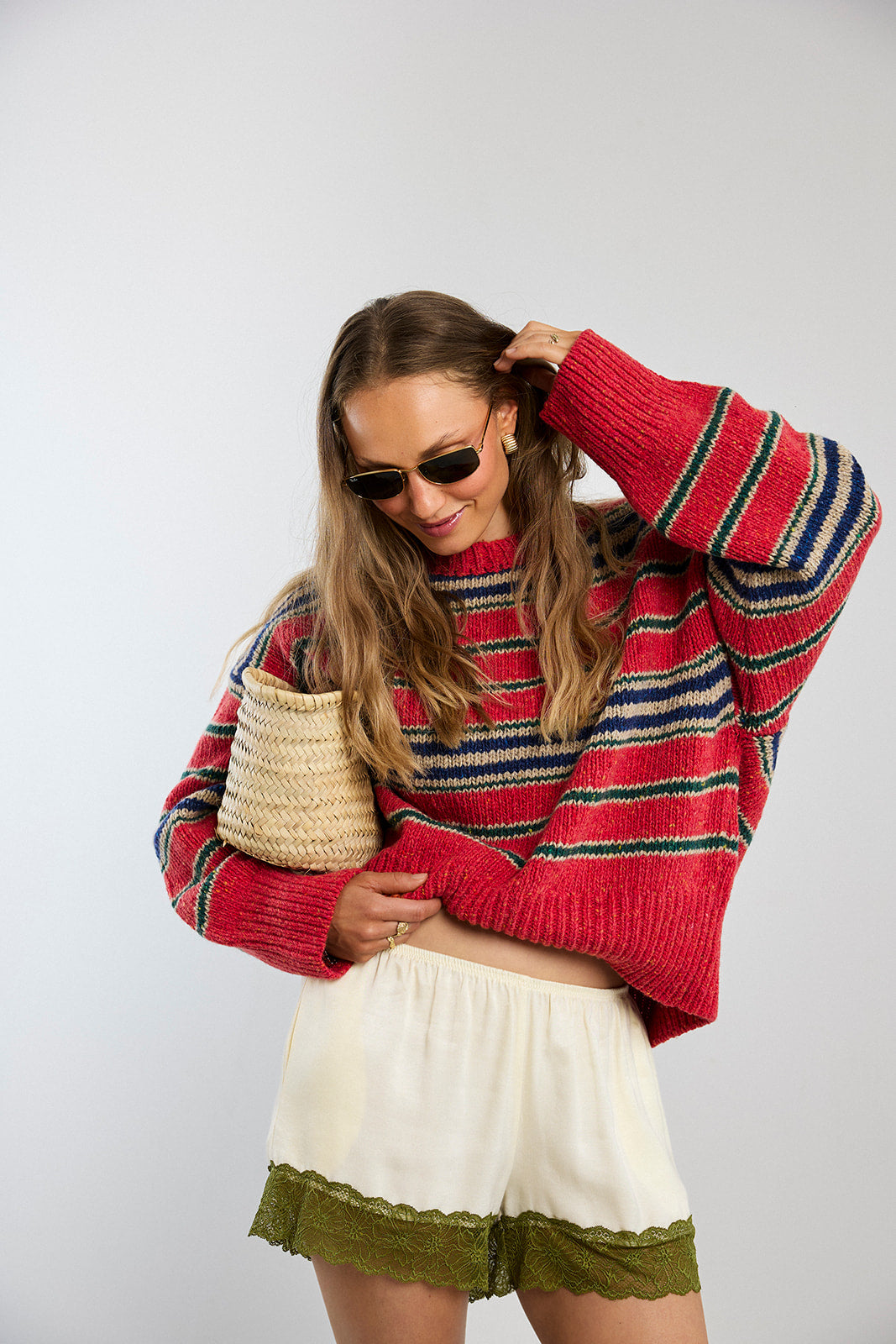 Pullover Cloud Red Stripes - 10