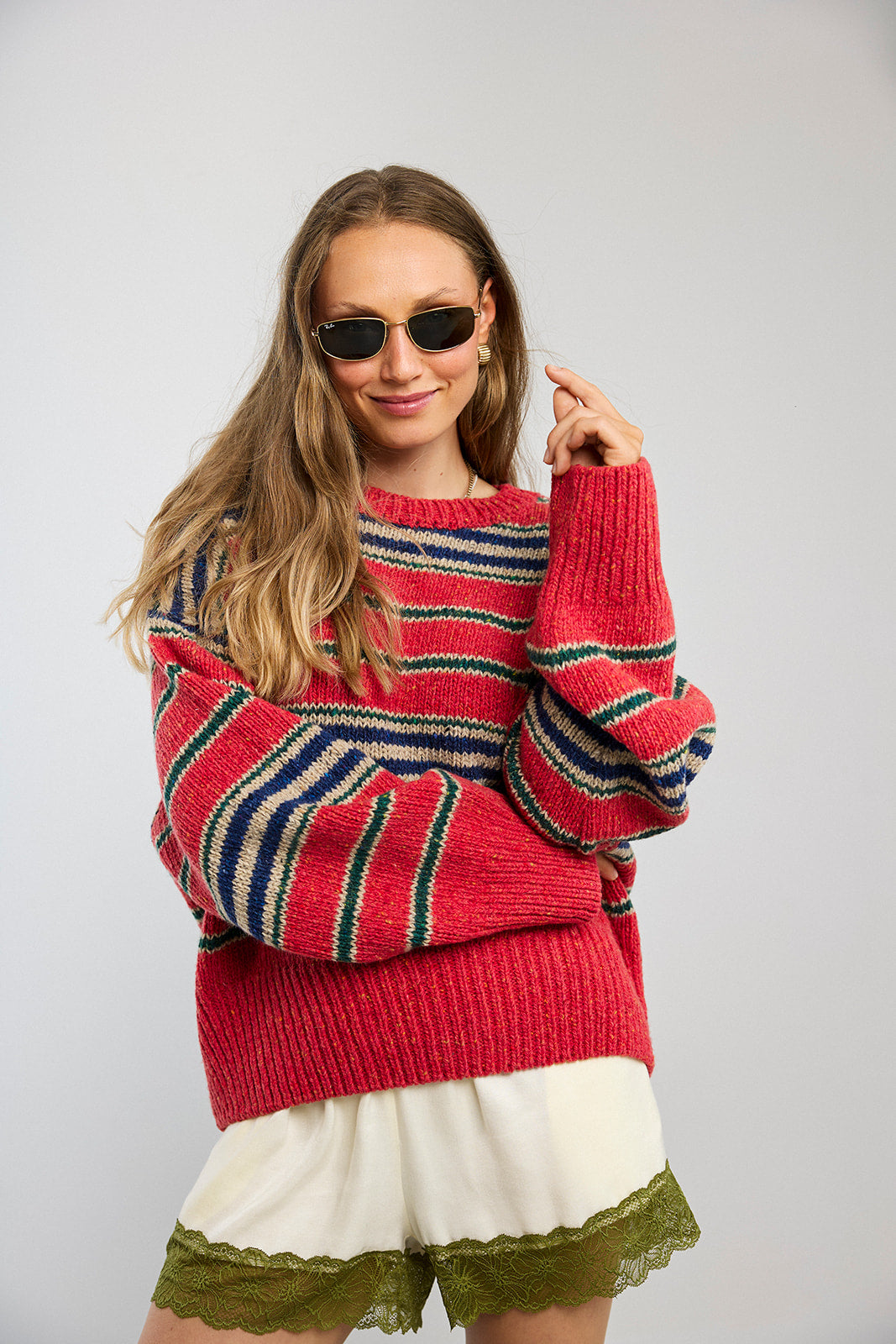 Pullover Cloud Red Stripes - 11