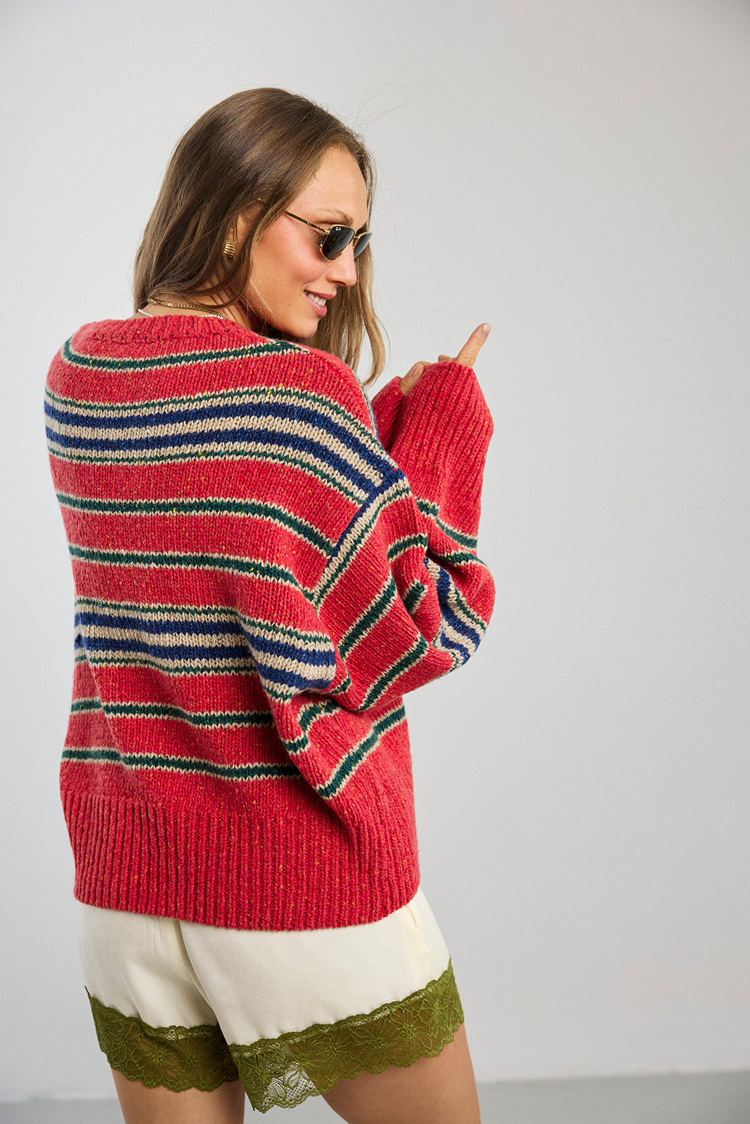 Pullover Cloud Red Stripes - 4