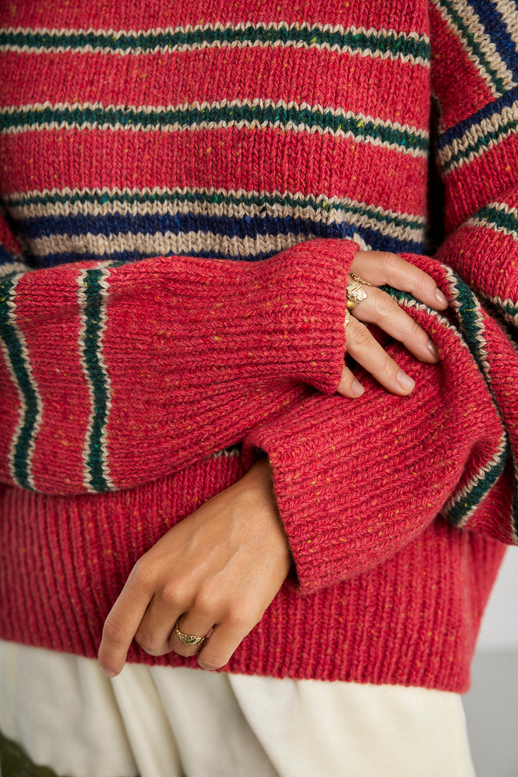 Pullover Cloud Red Stripes - 12