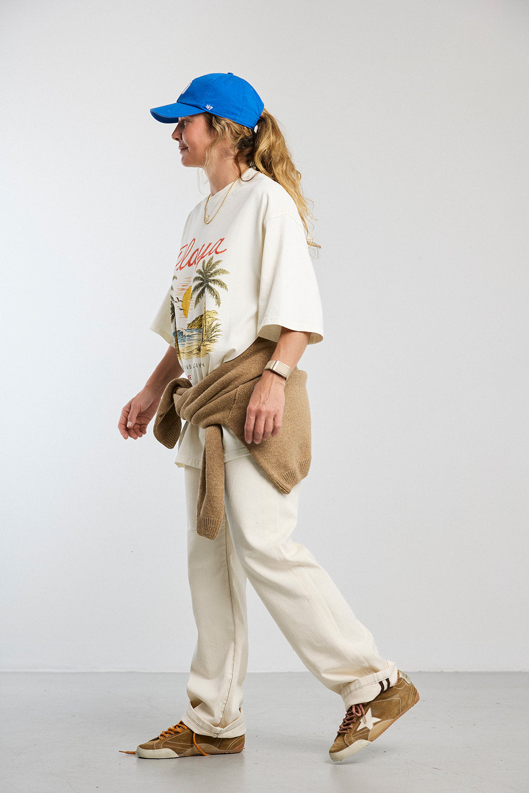 T-shirt West Ecru Playa - 4