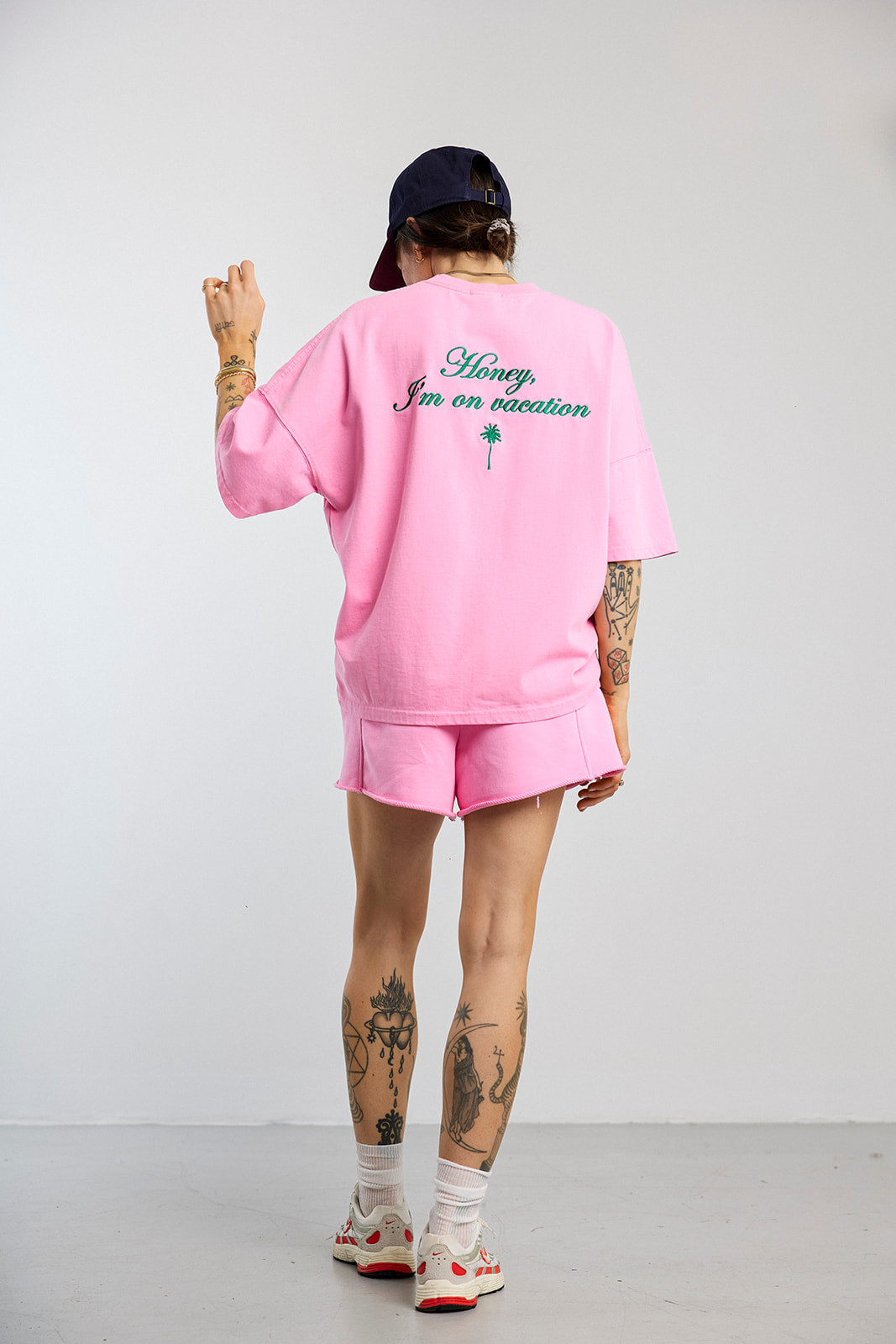 T-shirt West Candy Pink HONEY - 4