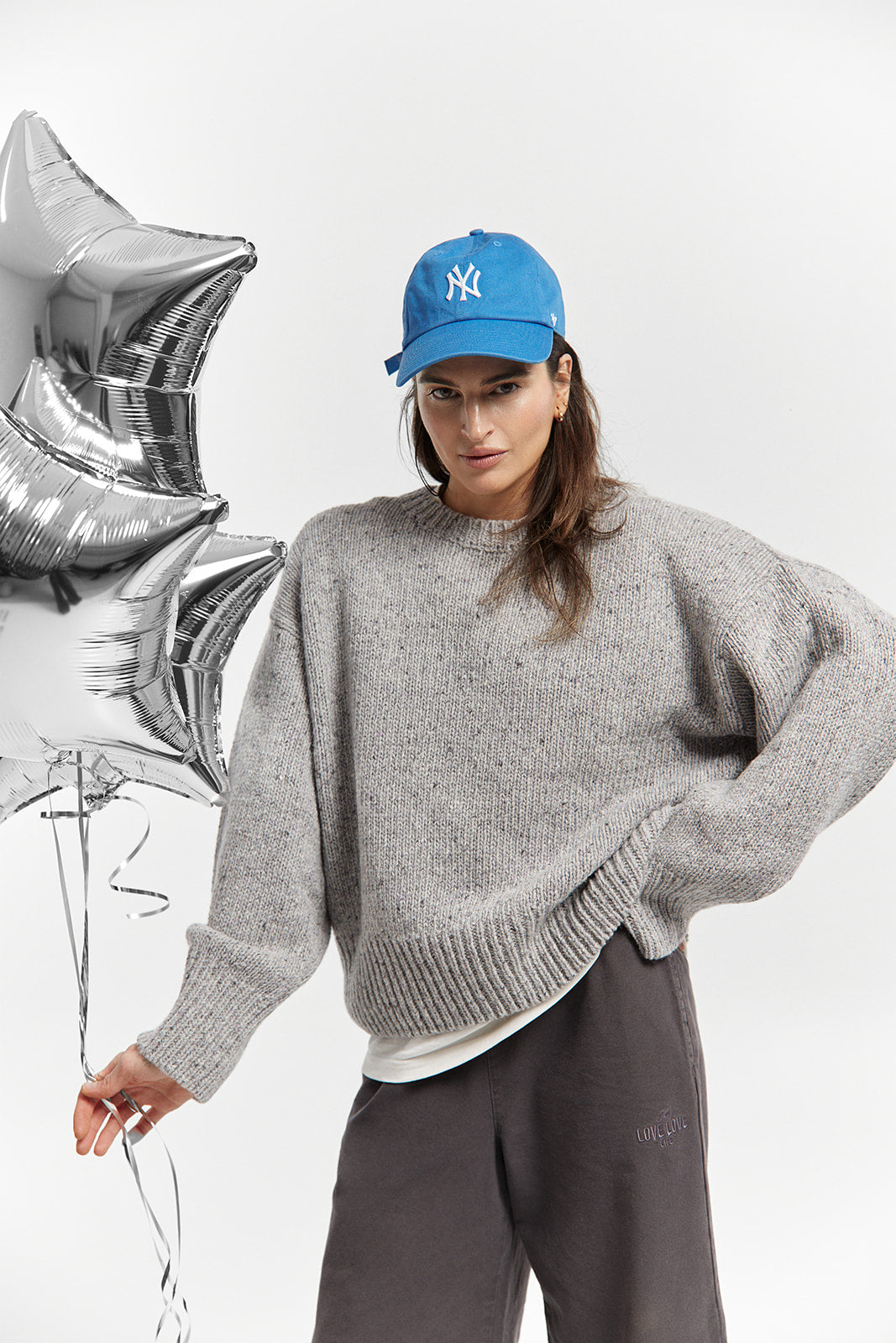 Spodnie Capri Long Gray - 5