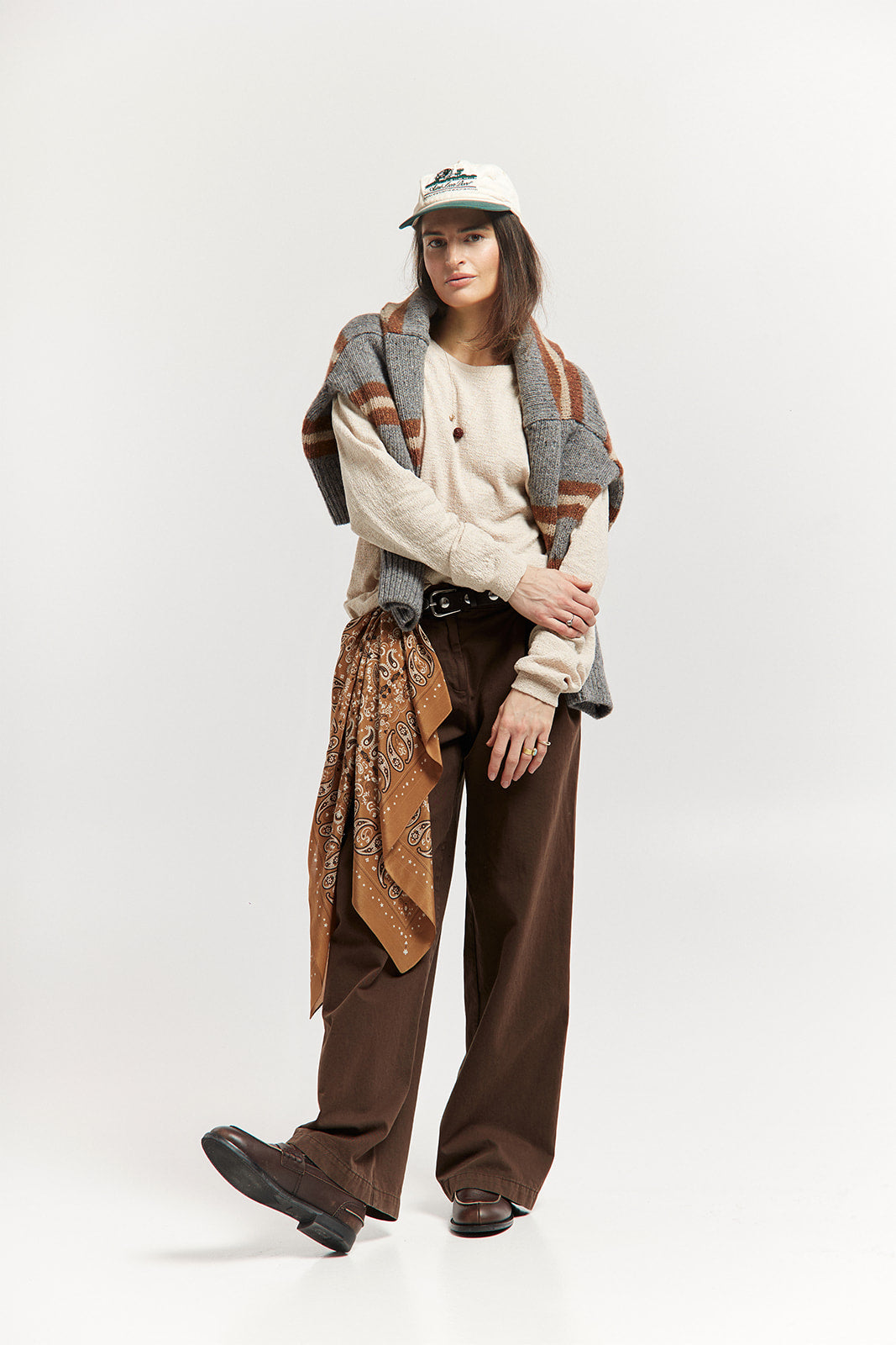 Spodnie Pida Street Brown - 5