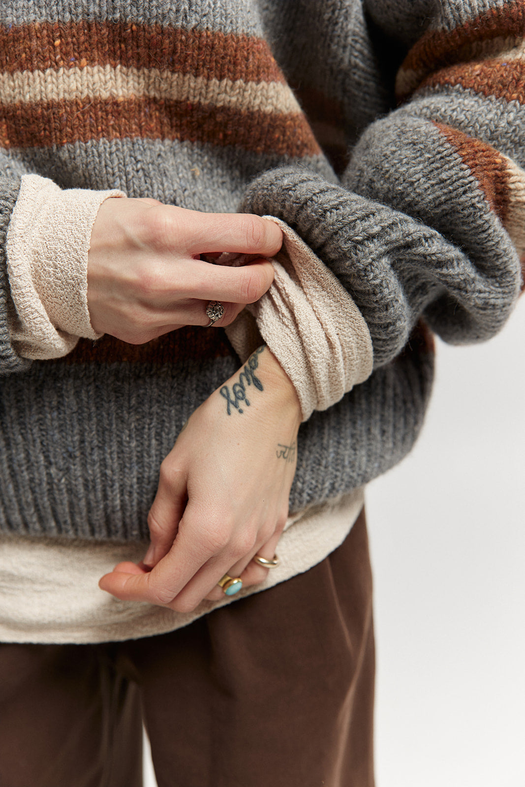 Sweter Cloud Stone Stripes - 9