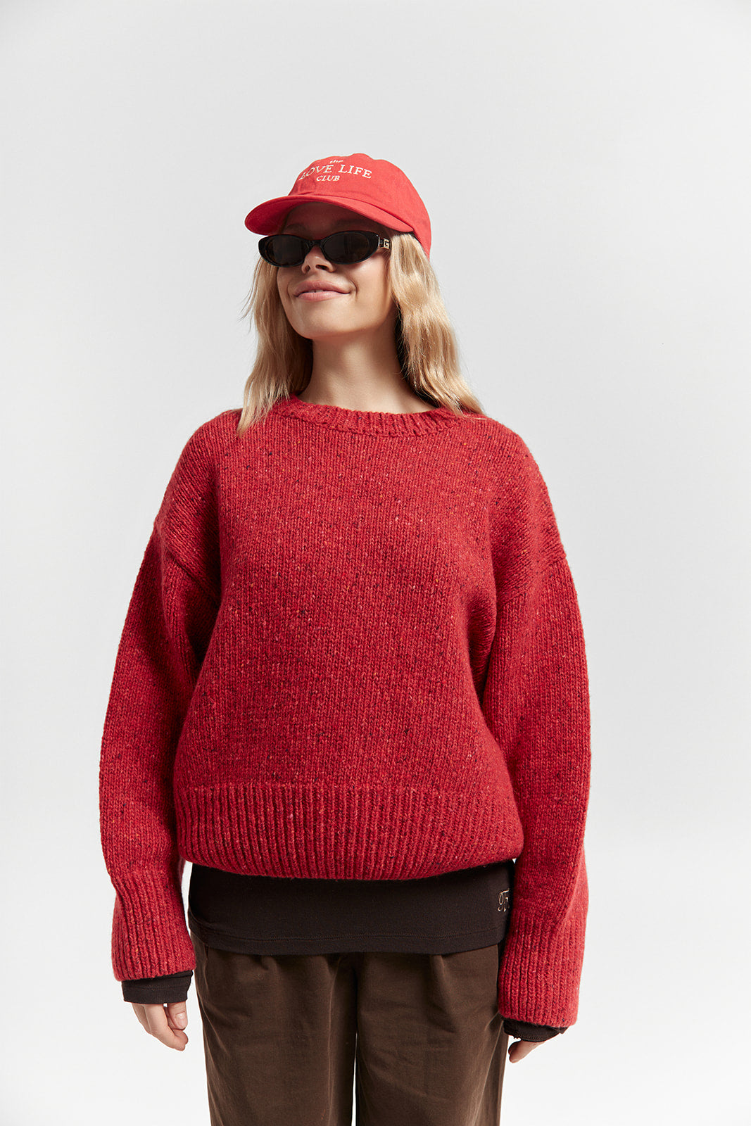 Sweter Cloud Red