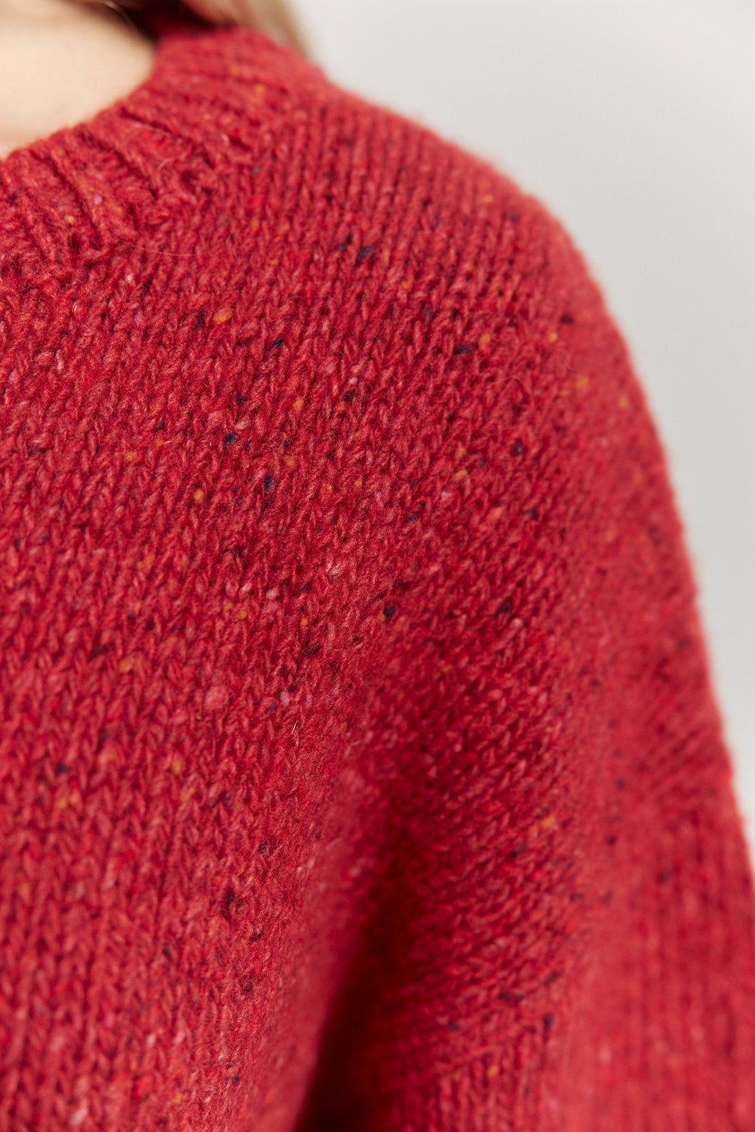 Sweter Cloud Red - 5