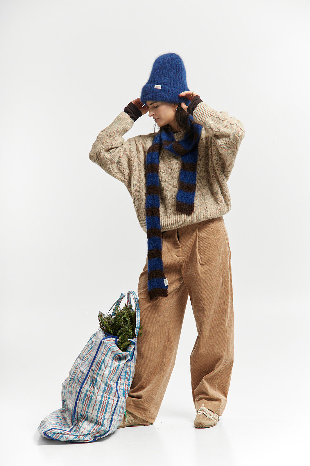 Spodnie Jenice Brown - 4