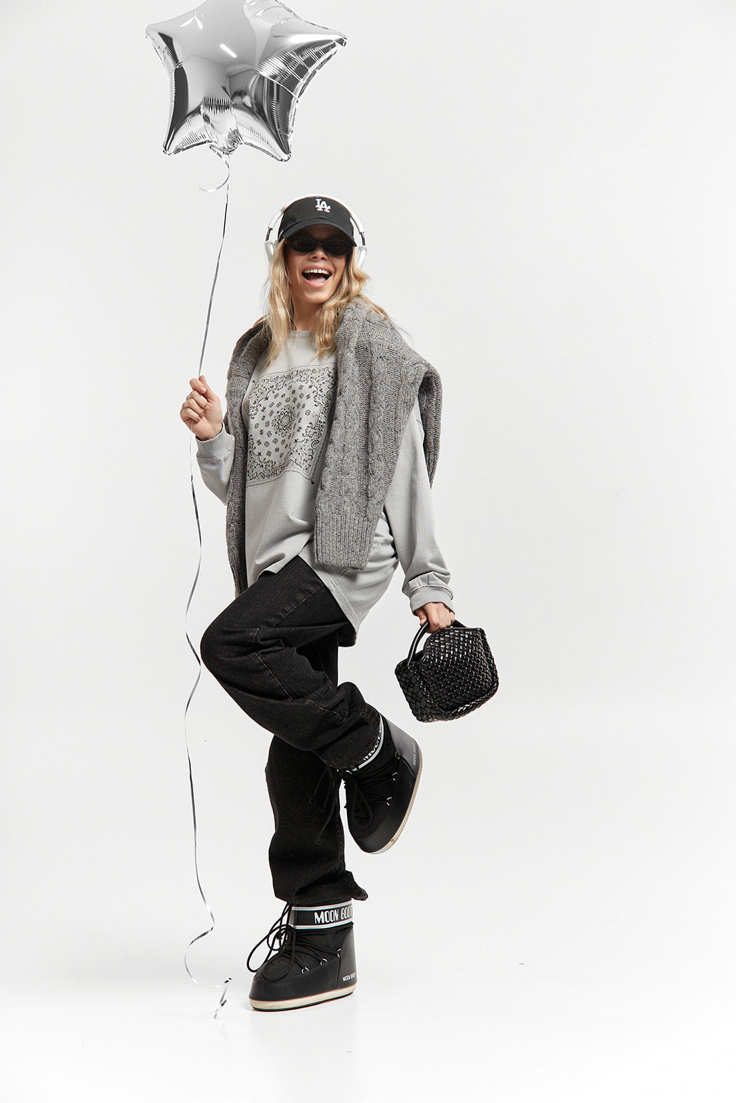 Longsleeve State Light Gray BANDI - 3