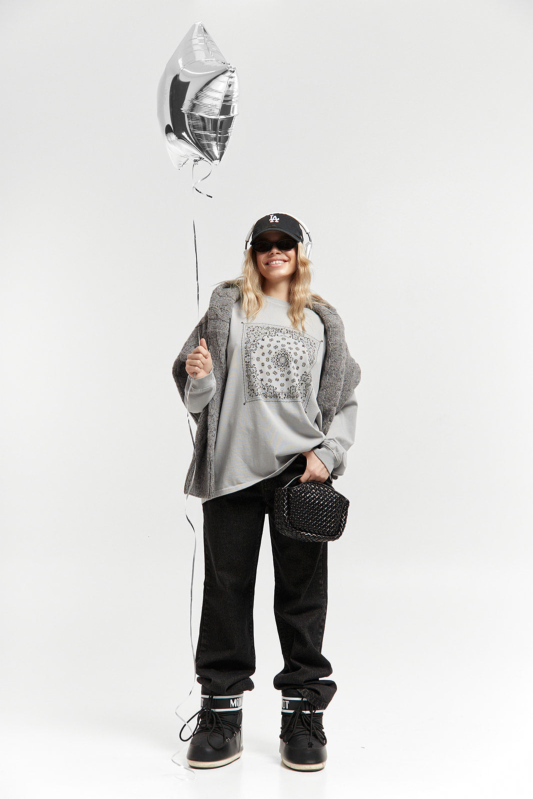 Longsleeve State Light Gray BANDI