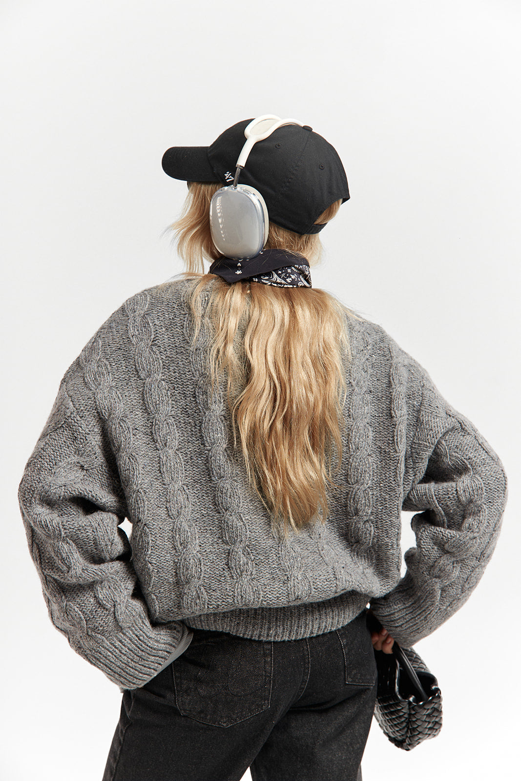 Sweter Stanford Gray