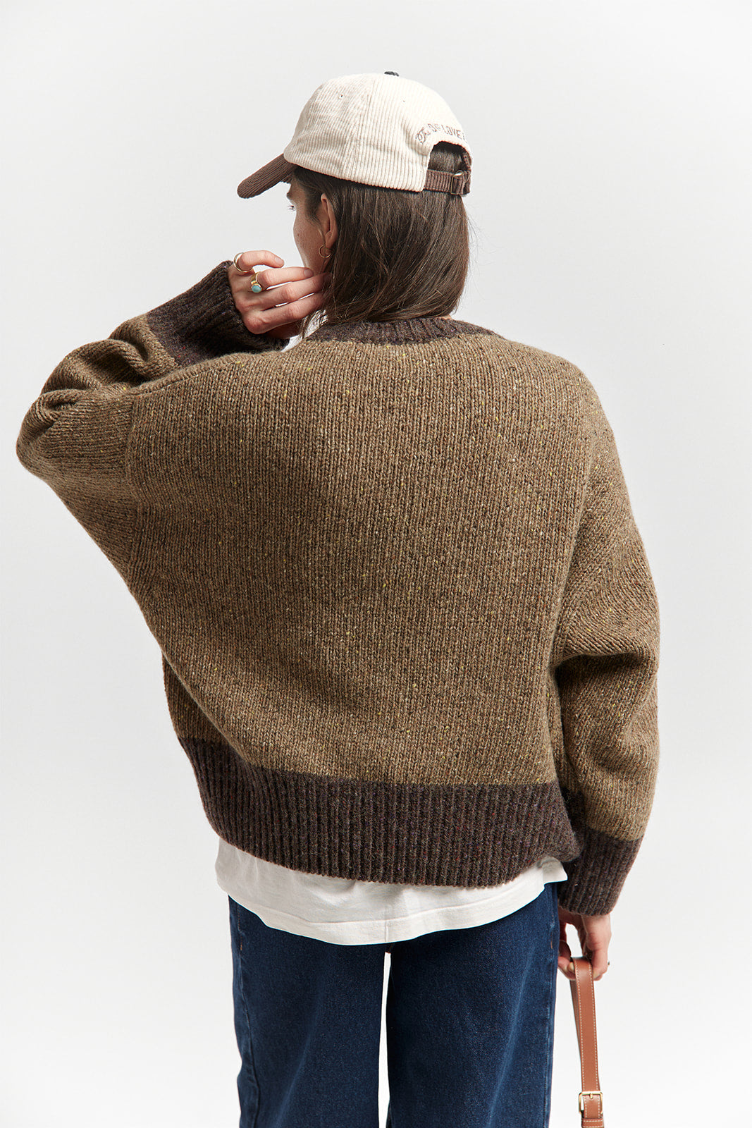 Sweter Cloud Rim Brown - 7