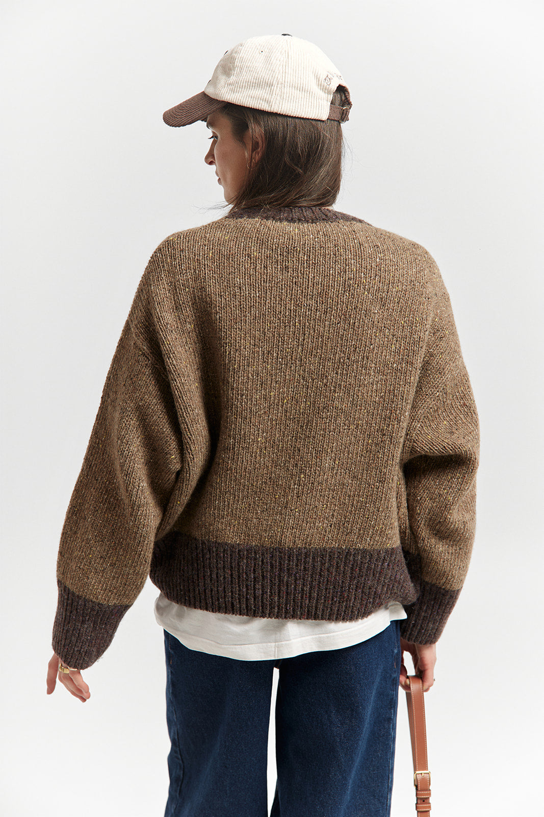 Sweter Cloud Rim Brown - 8